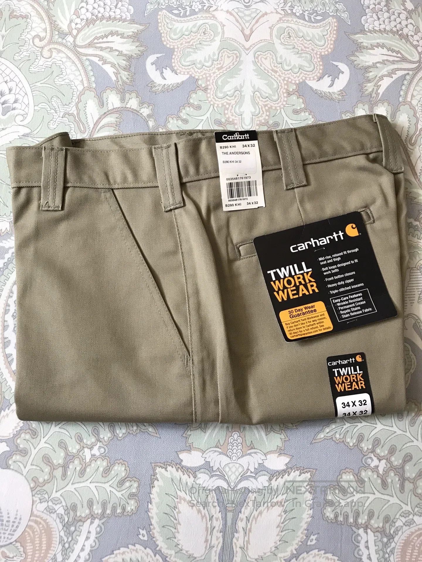 Carhartt Carhartt B290 W34L32 Cargo Pants. Size US 34 / EU 50 - 1 Thumbnail