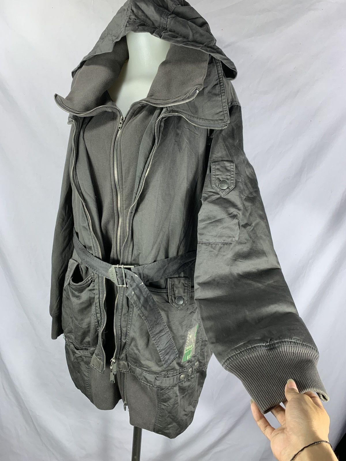 Diesel Diesel Doublelayer Bondage Jacket Ifsix Lgb Style Size US L / EU 52-54 / 3 - 3 Thumbnail