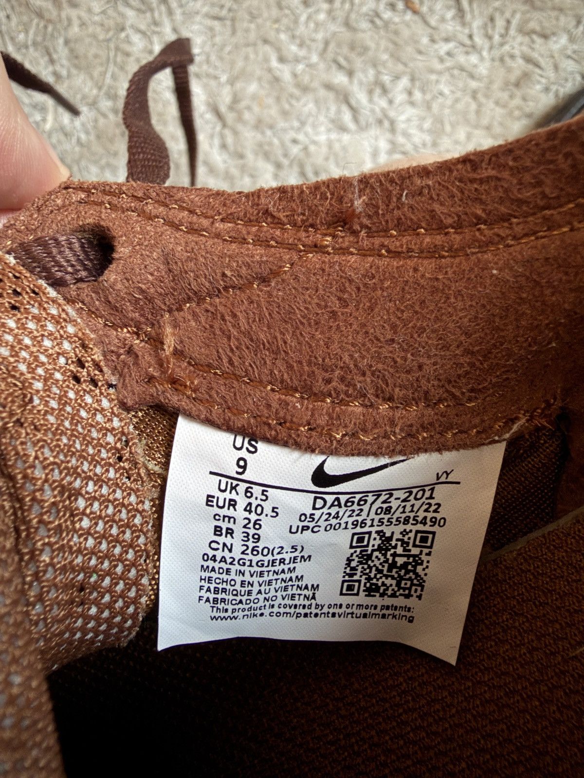 Nike × Tom Sachs Nike General Purpose Shoe Size US 7.5 / EU 40-41 - 9 Thumbnail