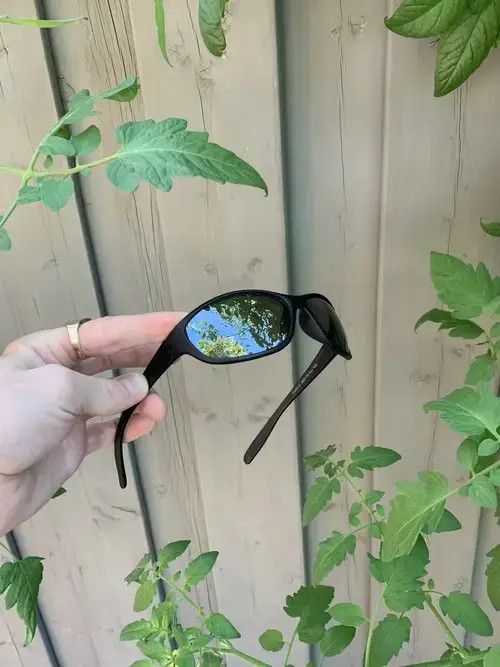 Electric Visual × Japanese Brand Y2K 2000s Vintage Sports Wrap Sunglasses Black Sporty Speed Size ONE SIZE - 3 Thumbnail
