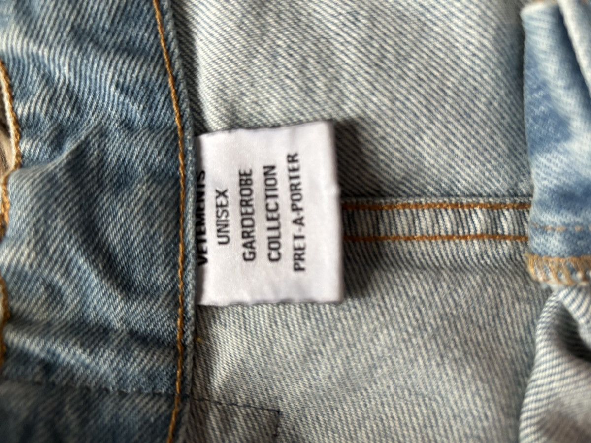 Vetements Vetements Big Blue Jeans 2024 Size US 31 - 6 Thumbnail