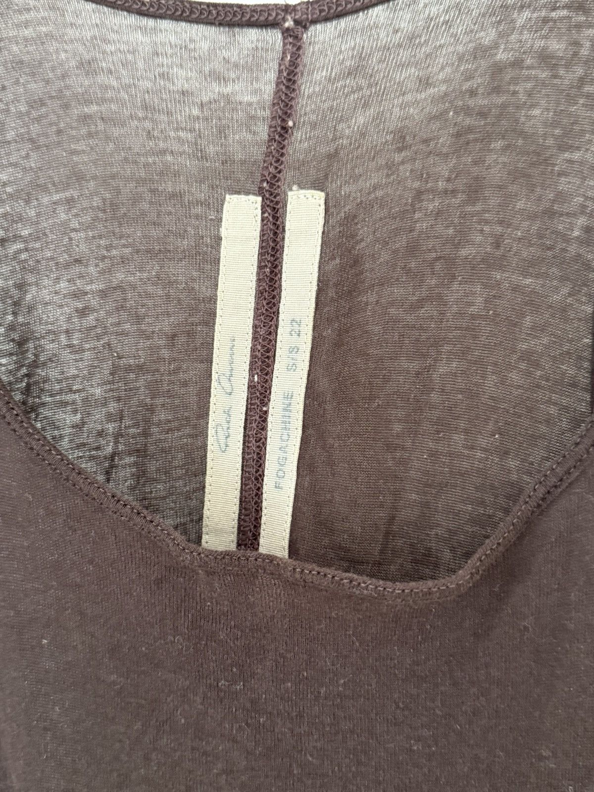Rick Owens NEW RICK OWENS TANK Size US XXL / EU 58 / 5 - 3 Thumbnail