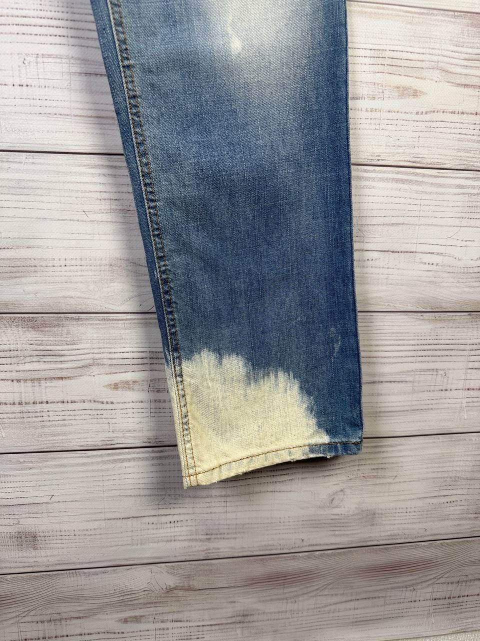 Dolce & Gabbana Vintage Dolce Gabbana Jeans Big Logo Washed Distressed Japan Size US 31 - 9 Thumbnail