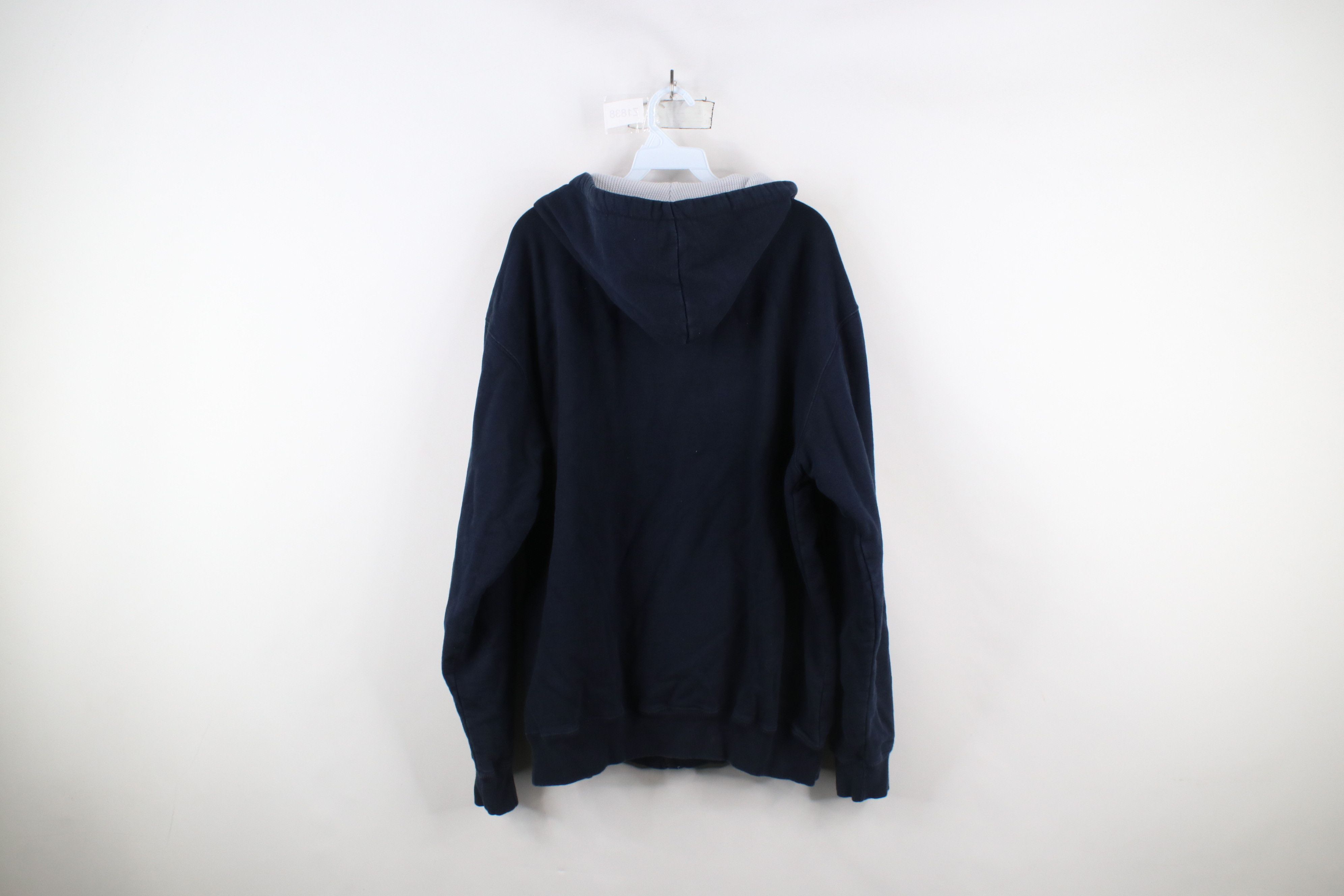 Vintage Vintage 90s Streetwear Heavyweight Lined Full Zip Hoodie Size US XL / EU 56 / 4 - 11 Thumbnail