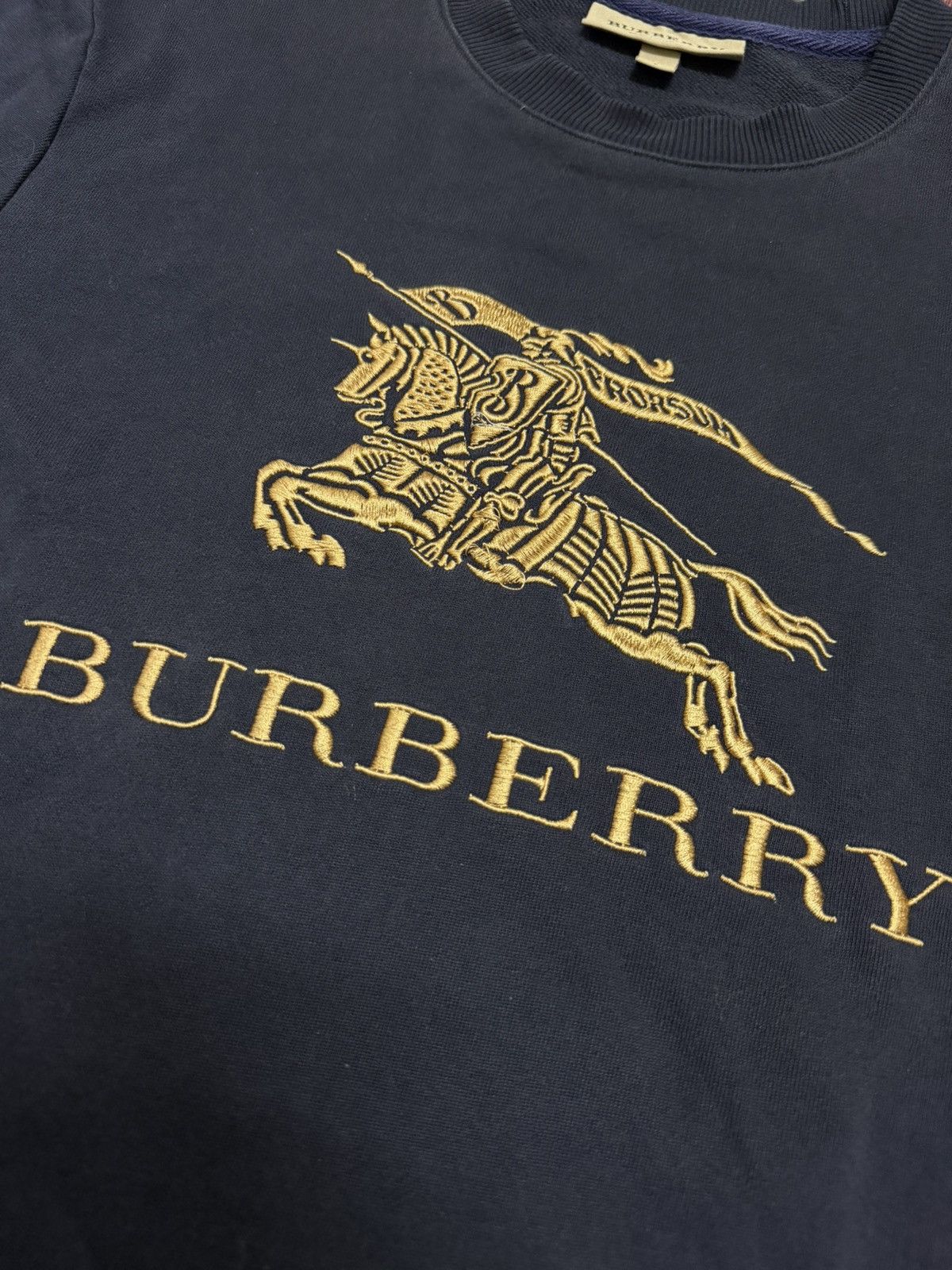 Burberry Burberry Sweatshirt Embroidered Logo Size US L / EU 52-54 / 3 - 8 Thumbnail