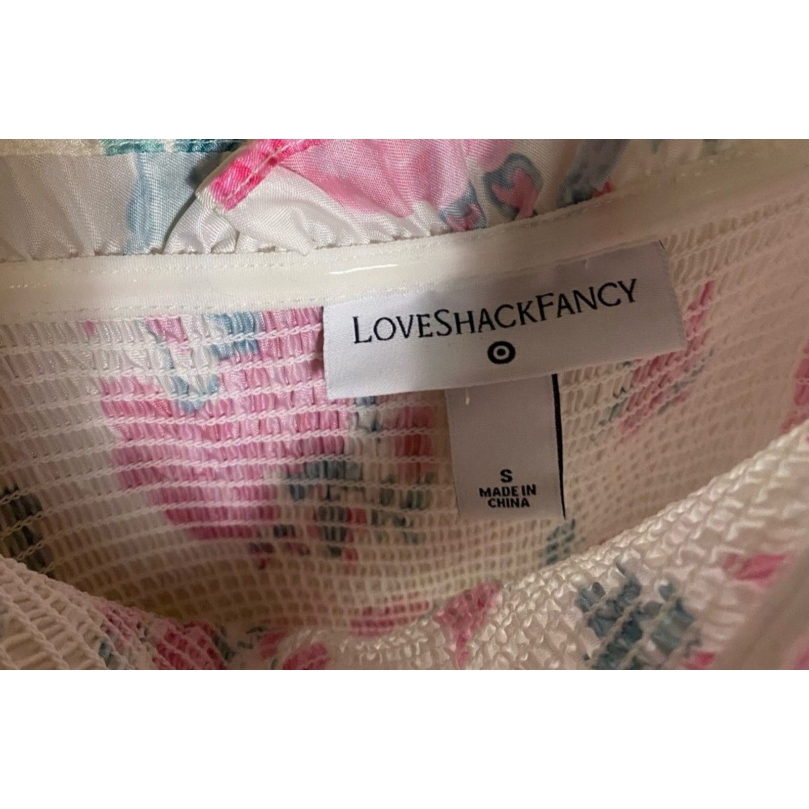 LoveShackFancy LoveShackFancy Elise Smocked Tiered Dress Floral Ruffle Size S / US 4 / IT 40 - 8 Thumbnail