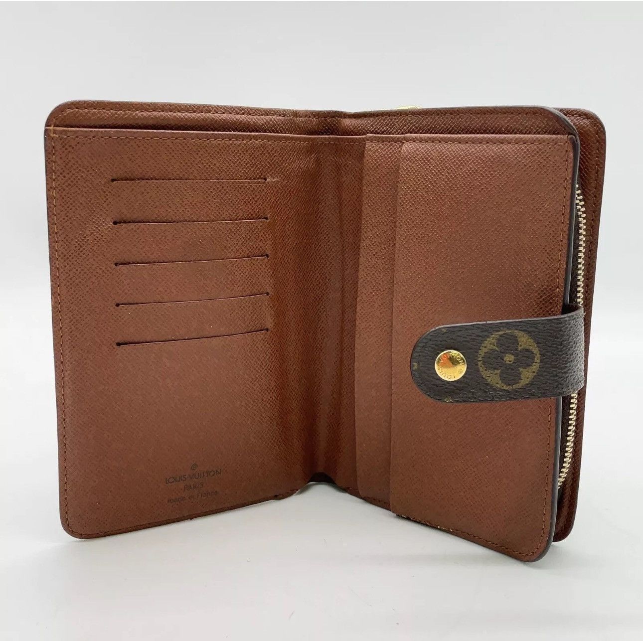 Louis Vuitton Auth Louis Vuitton Monogram Porte Papier Zip M61207 Wallet Size ONE SIZE - 13 Thumbnail