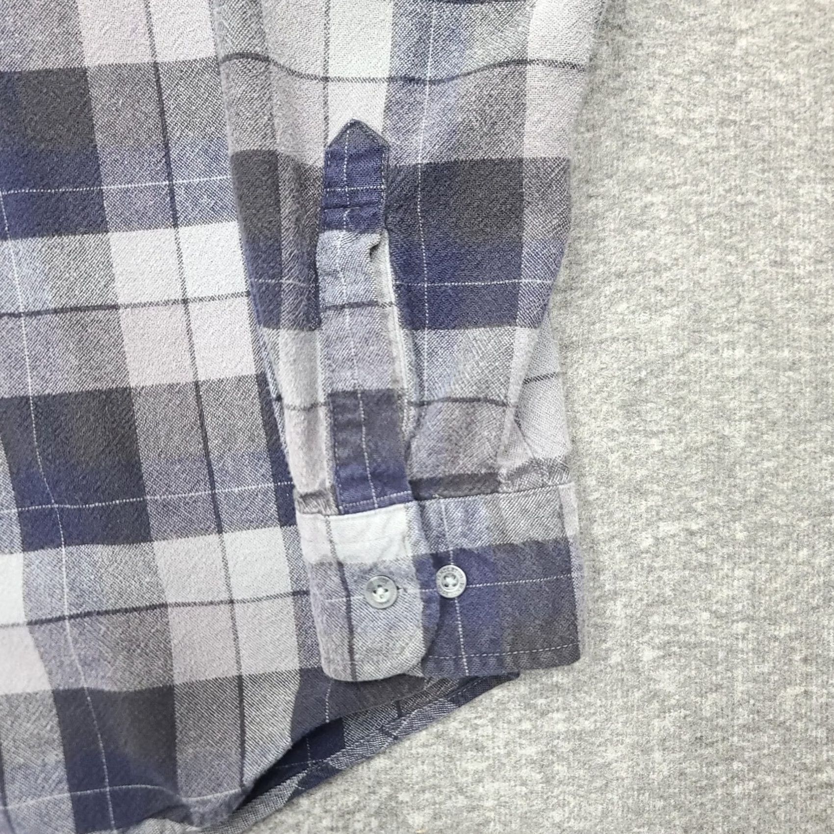Pendleton Pendleton Mason Cotton Flannel Shirt Mens M Long Sleeve Plaid Button Down Blue Gray Size US M / EU 48-50 / 2 - 5 Thumbnail