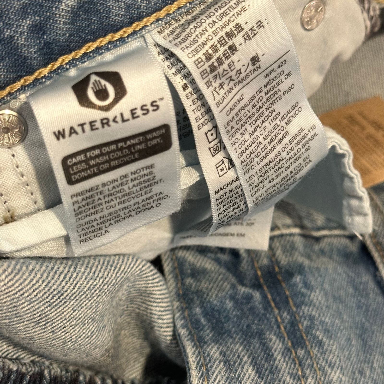Levi's Levi’s® 94 Baggy Distressed Jeans – Size 29 – As Pictured Size 29" - 16 Thumbnail
