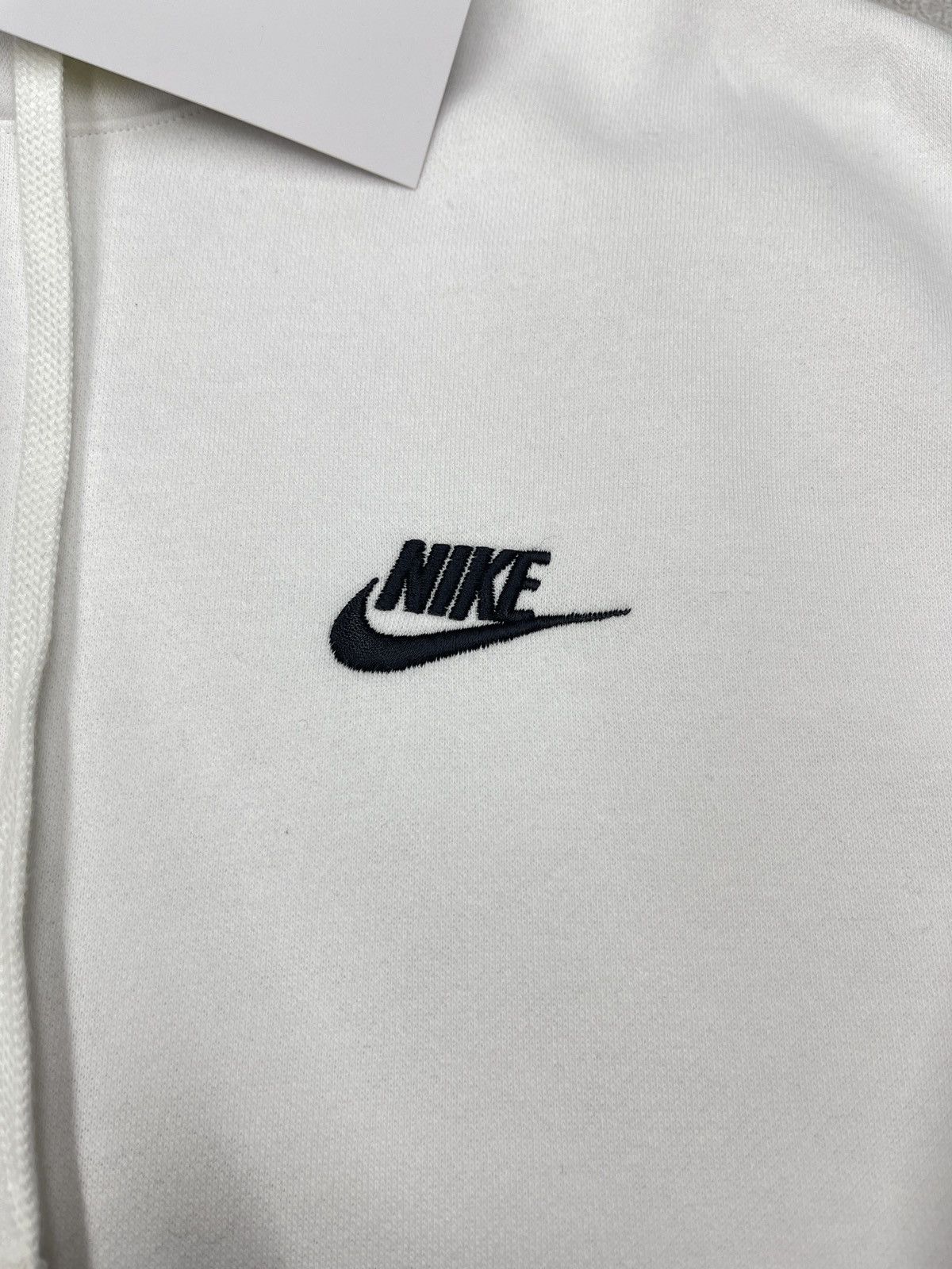 Nike New Mens Nike NSW Club White Hoodie Drill Y2K ACG TECH Size US S / EU 44-46 / 1 - 5 Thumbnail