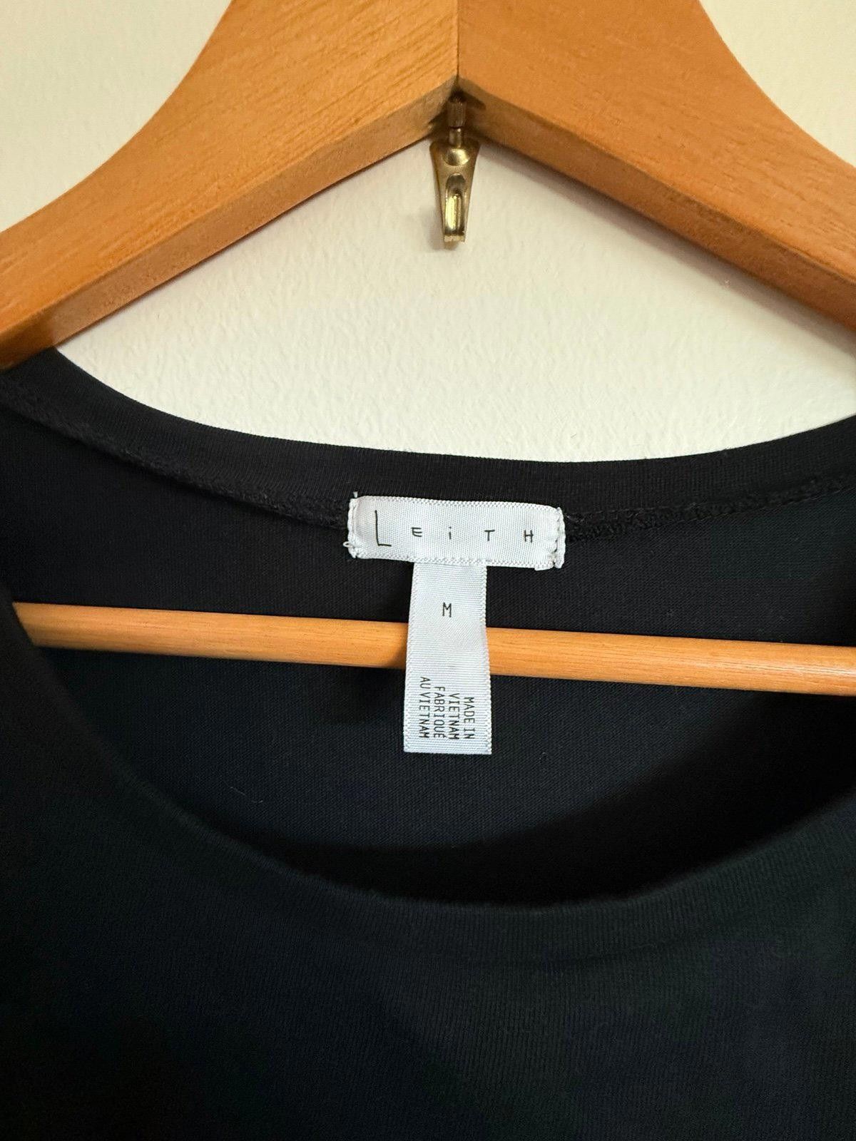Leather Leith ruched body con dress size medium. Size M / US 6-8 / IT 42-44 - 4 Thumbnail