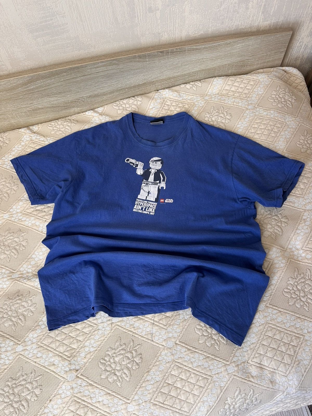 LEGO 🔥 Vintage 2008 Lego Star Wars Movie Cartoon Retro T Shirt Size US XL / EU 56 / 4 - 2 Thumbnail