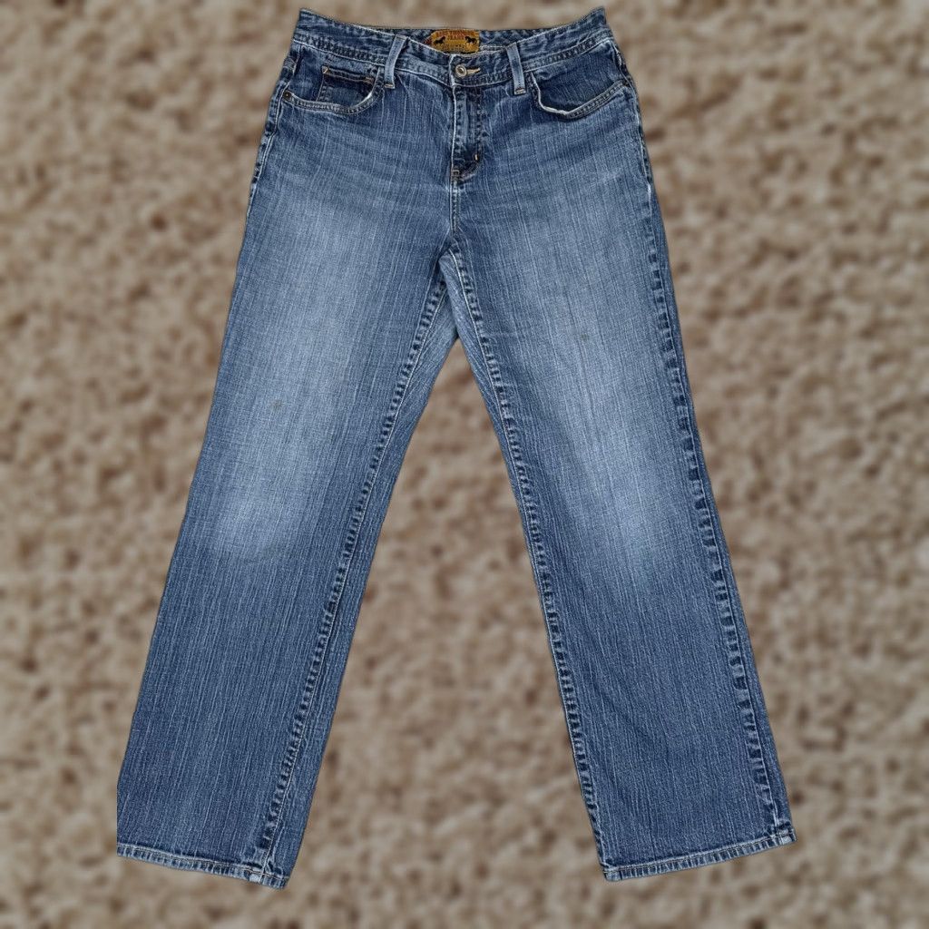 Denime Ross Thomson Jeans Women 32x32 Blue Straight Denim Cotton Medium Wash Casual Size 24" / US 00 / IT 34 - 1 Thumbnail