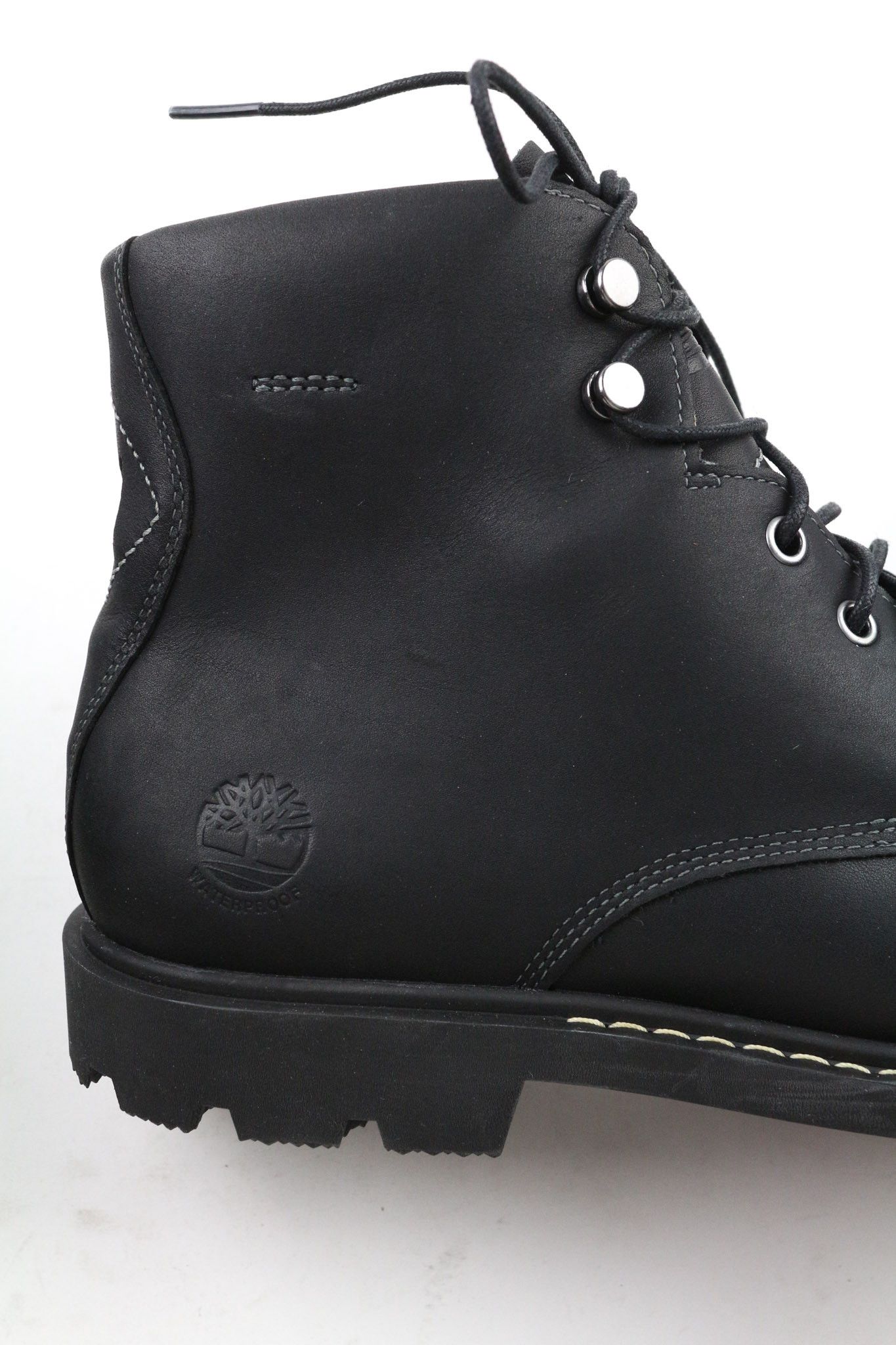 Timberland A2FHE UK7 Black Leather 79609 Size US 7.5 / EU 40-41 - 12 Thumbnail