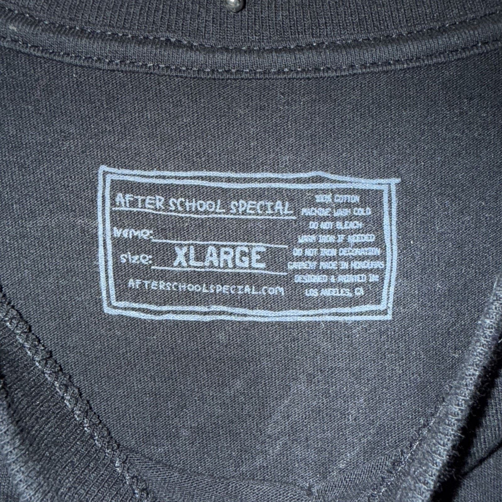 Other After School Special Size XL Black Tee The World Is Ours Size US XL / EU 56 / 4 - 4 Thumbnail