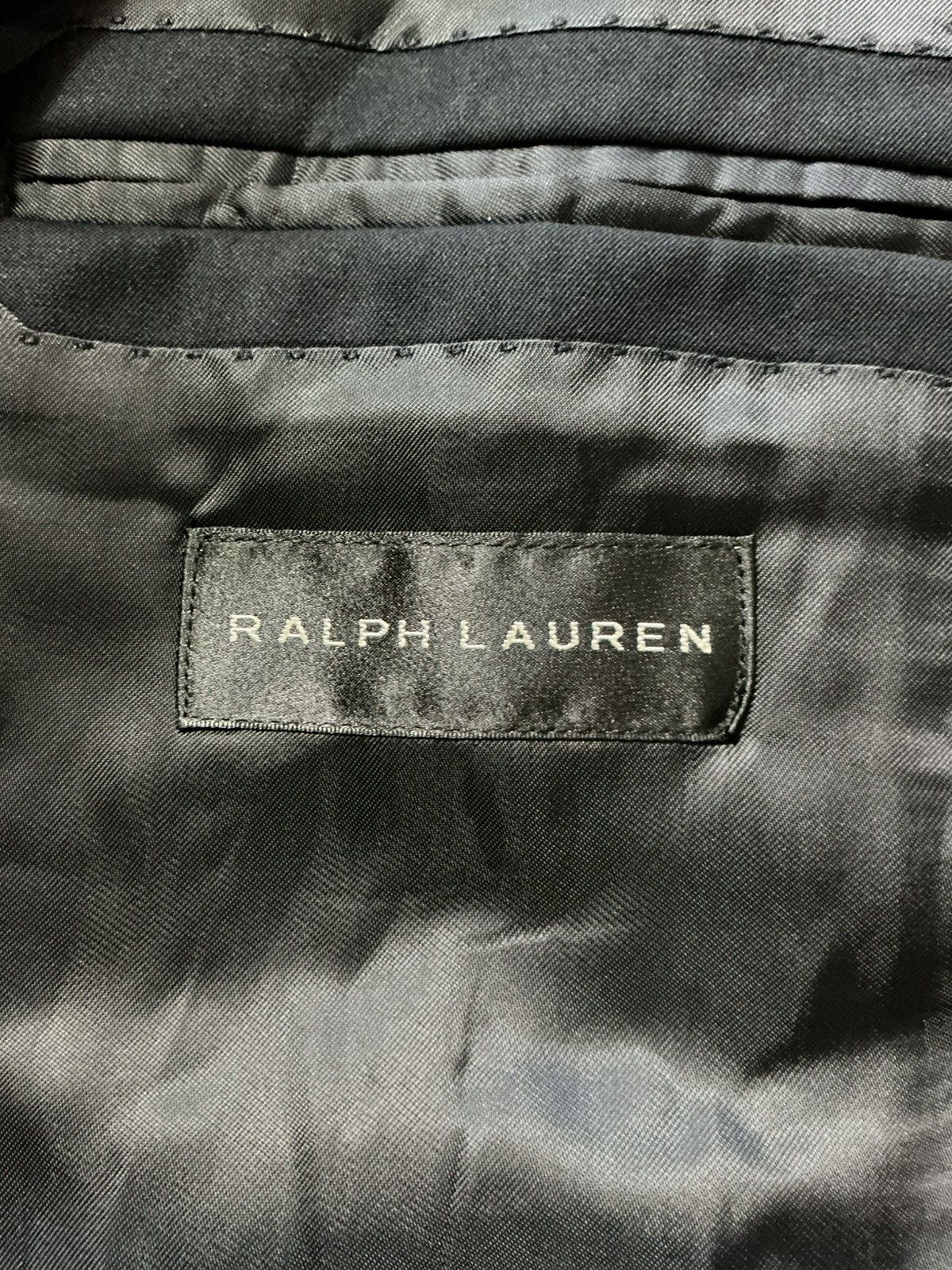 Ralph Lauren Black Label Ralph Lauren Black Label Wool Navy 2 Button Blazer Jacket Size 42L - 4 Thumbnail