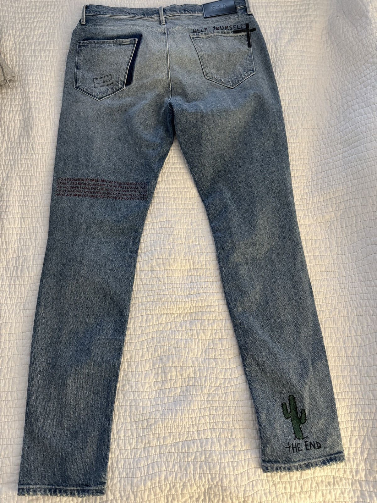Rta RTA DENIM Size US 33 - 2 Thumbnail