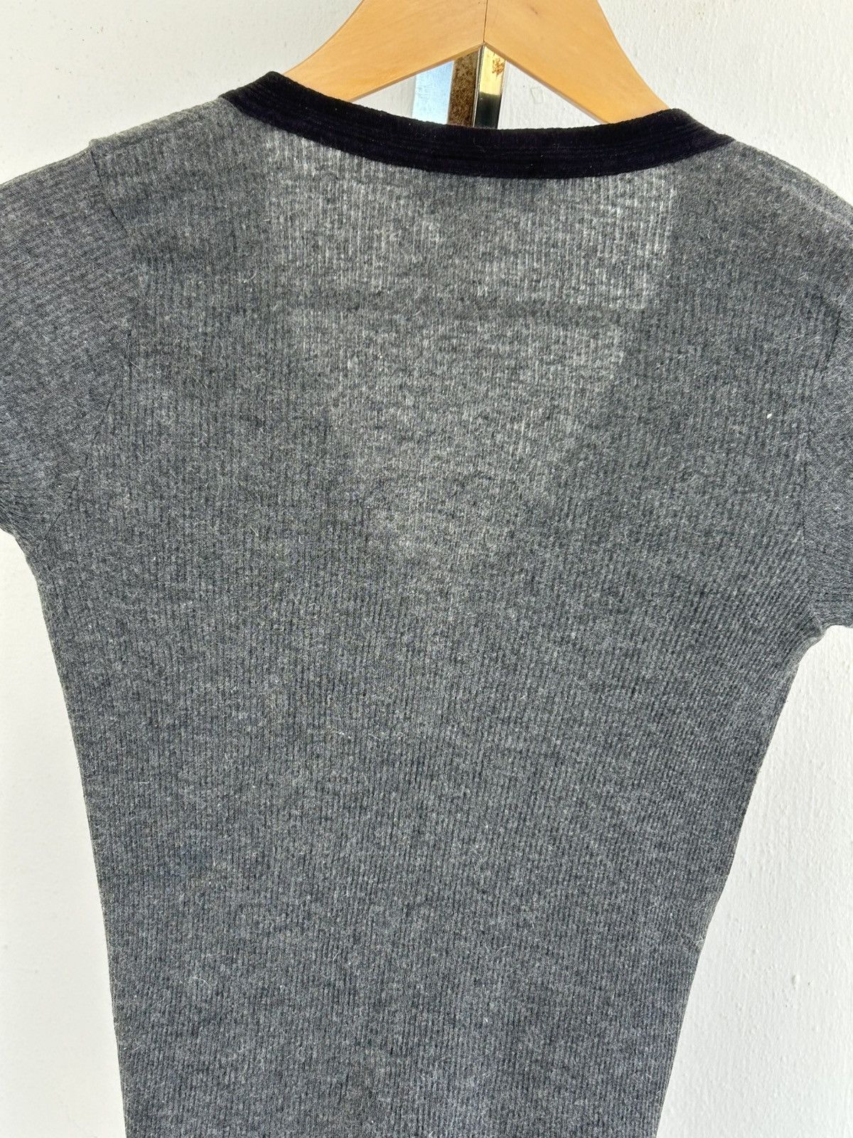 agnes b. Agnes B Cardigan Vintage Gray Size S / US 4 / IT 40 - 4 Thumbnail
