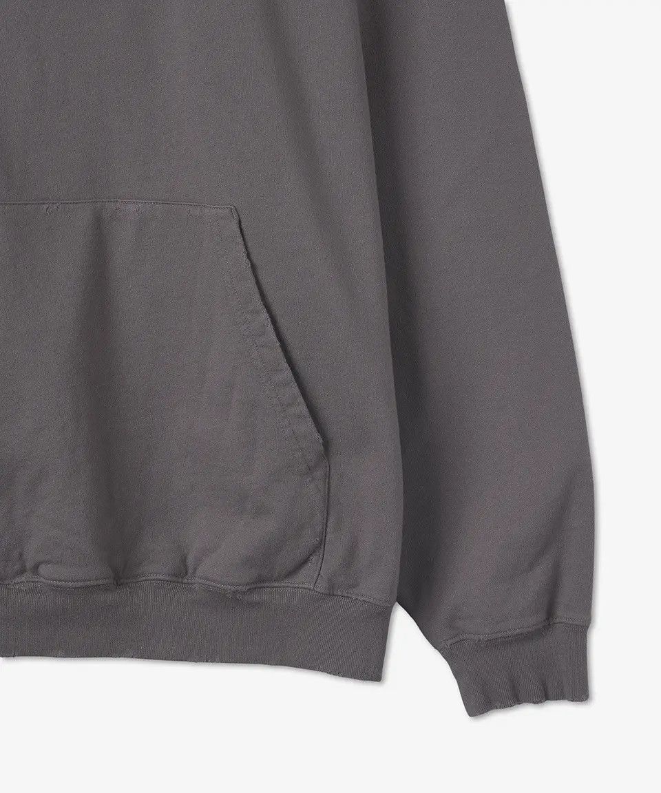 Balenciaga o1mt1gz1224 Political Campaign Hoodie Large Fit Dark Grey Size US XL / EU 56 / 4 - 3 Thumbnail