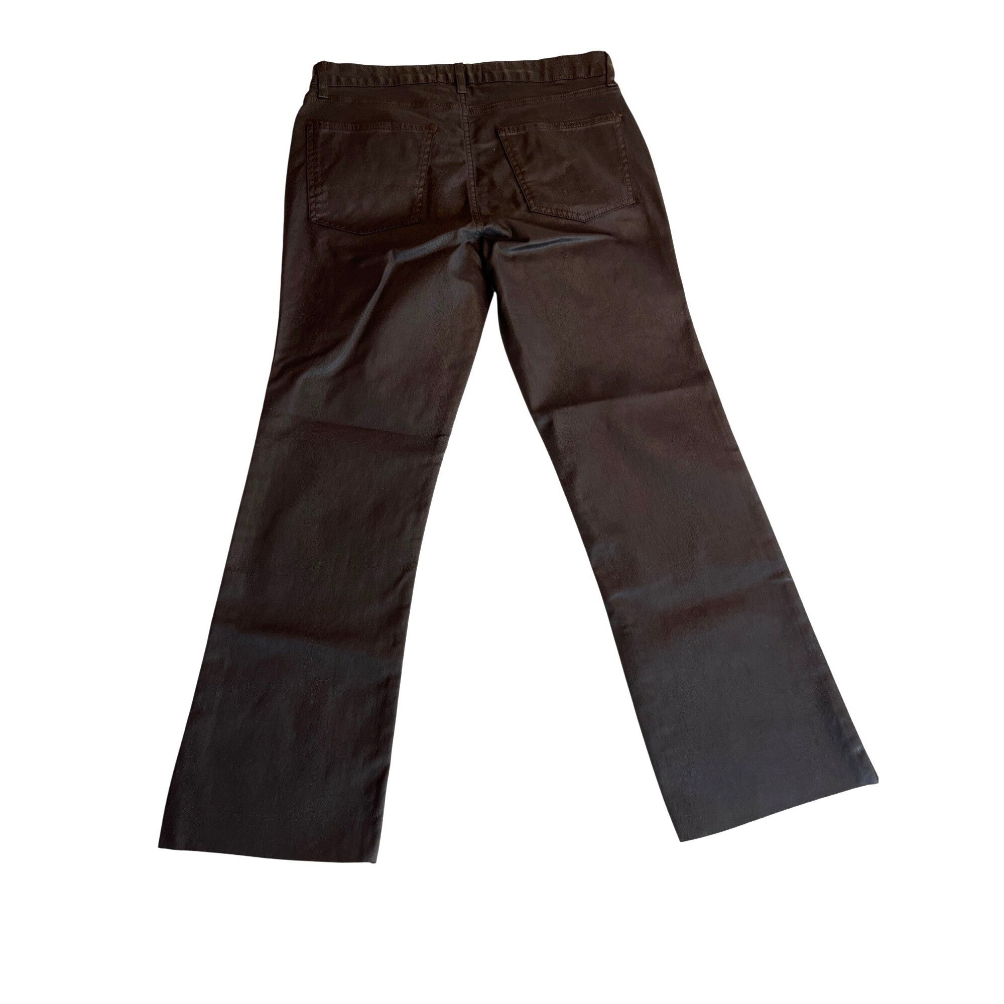 Zara Zara Womens Dreed Flare Pants Size 8 Black 76g Size 30" / US 8 / IT 44 - 2 Thumbnail