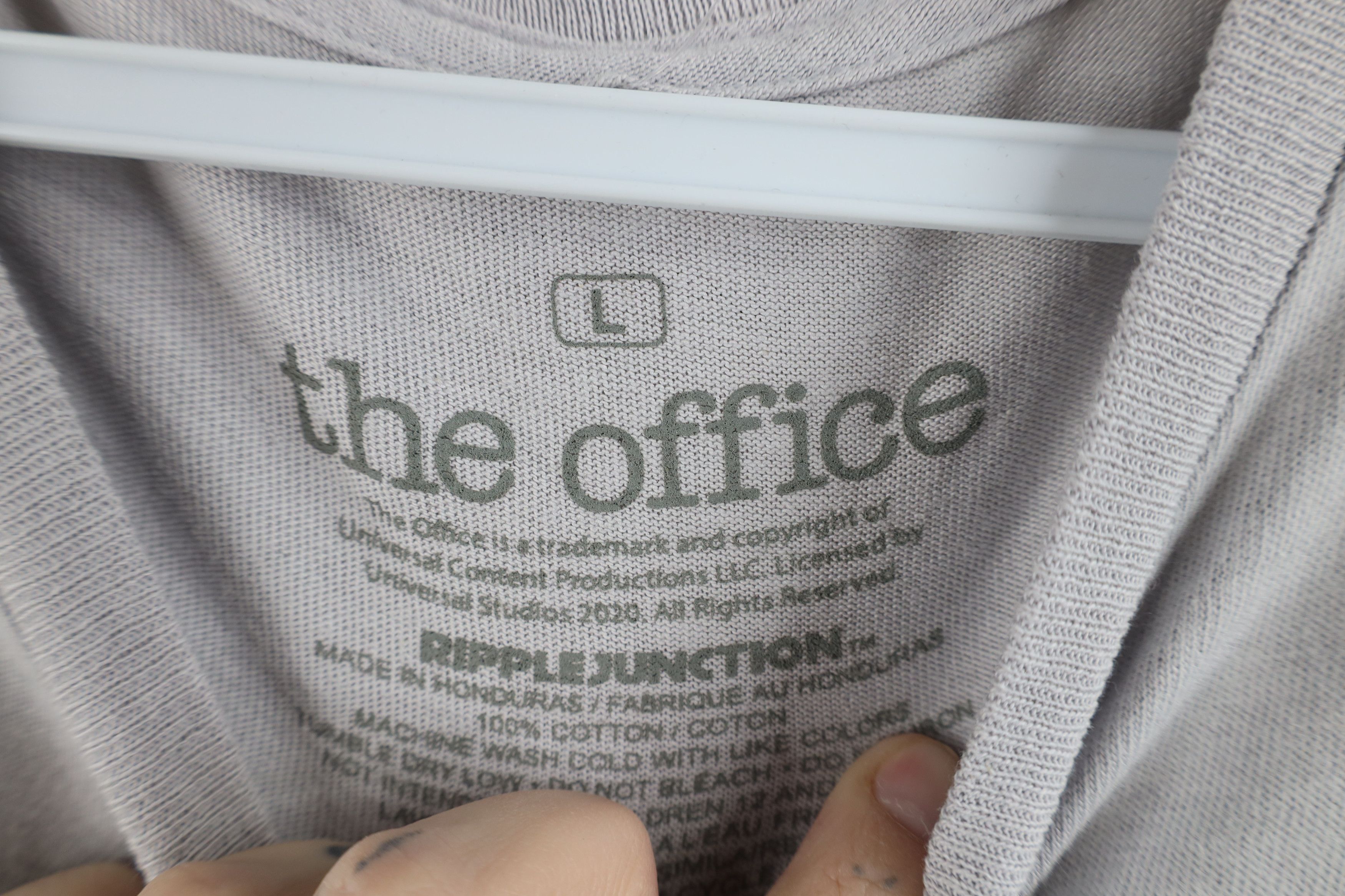 Vintage Deadstock Y2K The Office Spell Office Olympiad T-Shirt Gray Size US L / EU 52-54 / 3 - 7 Thumbnail