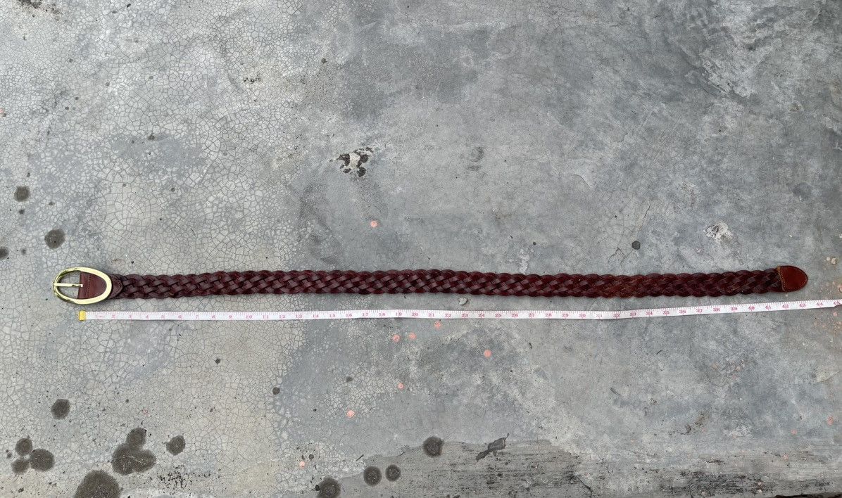 Fragment Design × Vanquish Vanquish Leather Belt W36 Made in Japan Size 36 - 5 Thumbnail