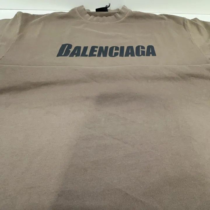 Other Balenciaga Balenciaga SS23 Distressed Logo TShirt -2507 Size US XS / EU 42 / 0 - 9 Thumbnail