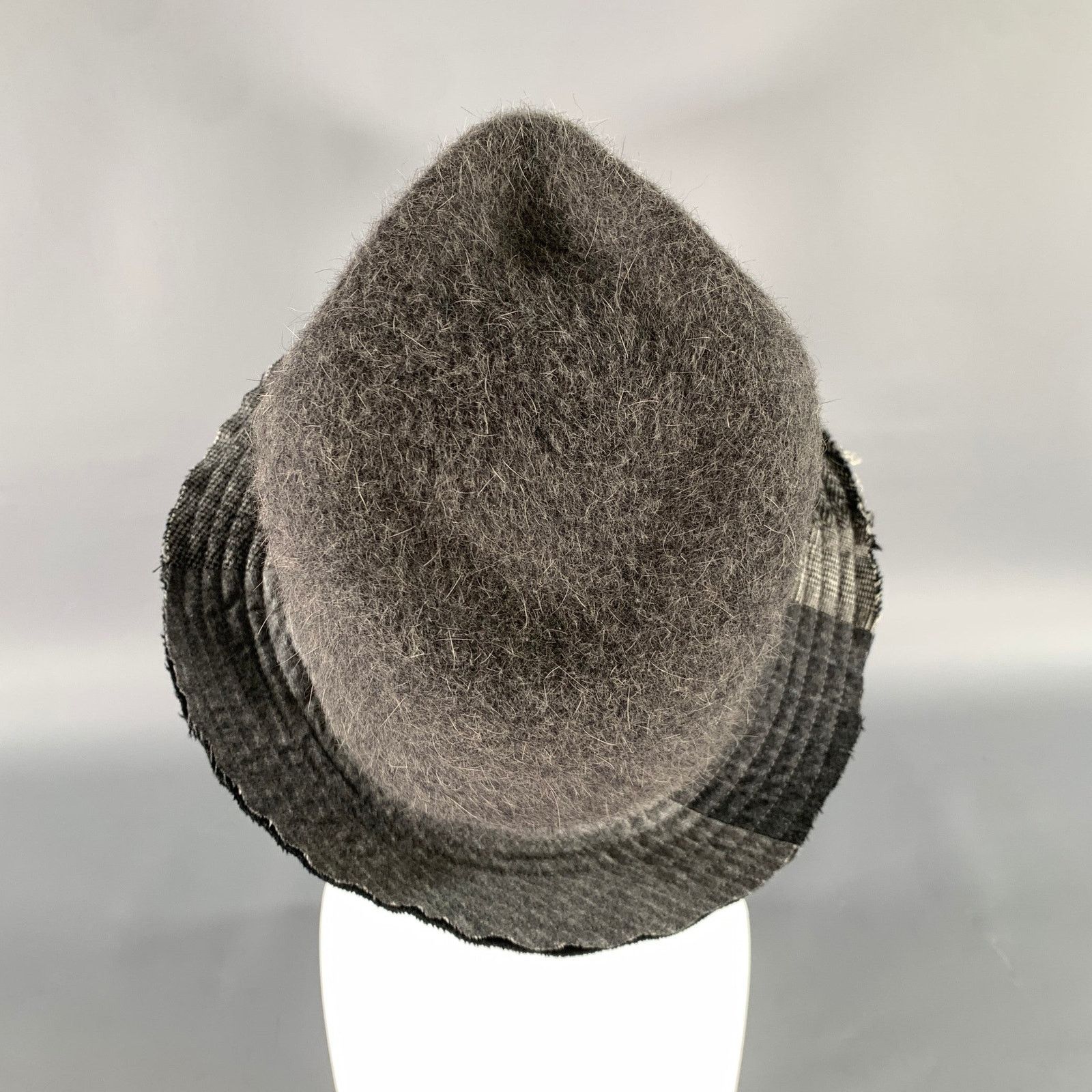 Other ALBERTUS SWANEPOEL Grey Navy Felt Hats Size ONE SIZE - 3 Thumbnail