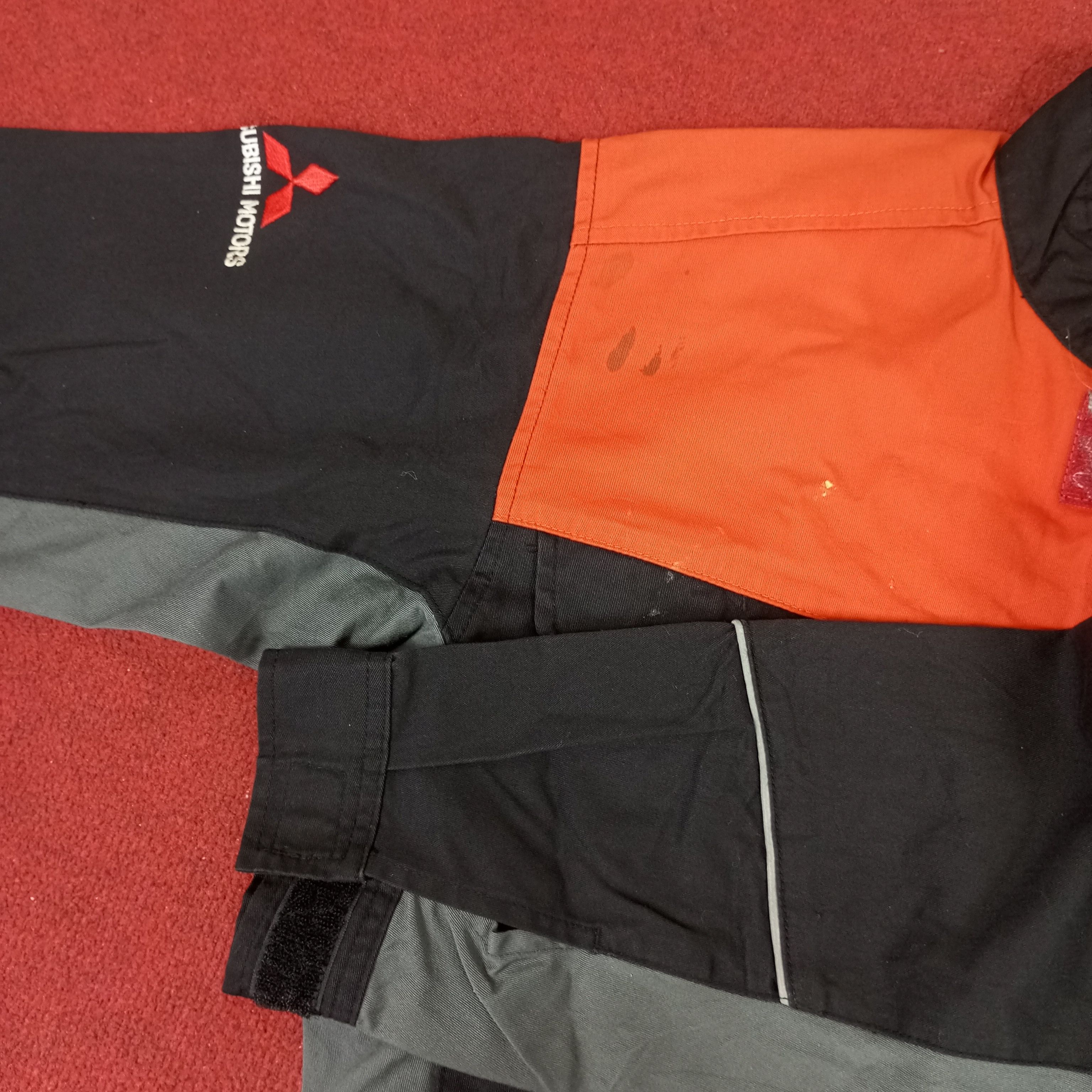 Japanese Brand × Vintage Mitsubishi Motors Racing Workwear Style Coverall Jacket Size US M / EU 48-50 / 2 - 11 Thumbnail