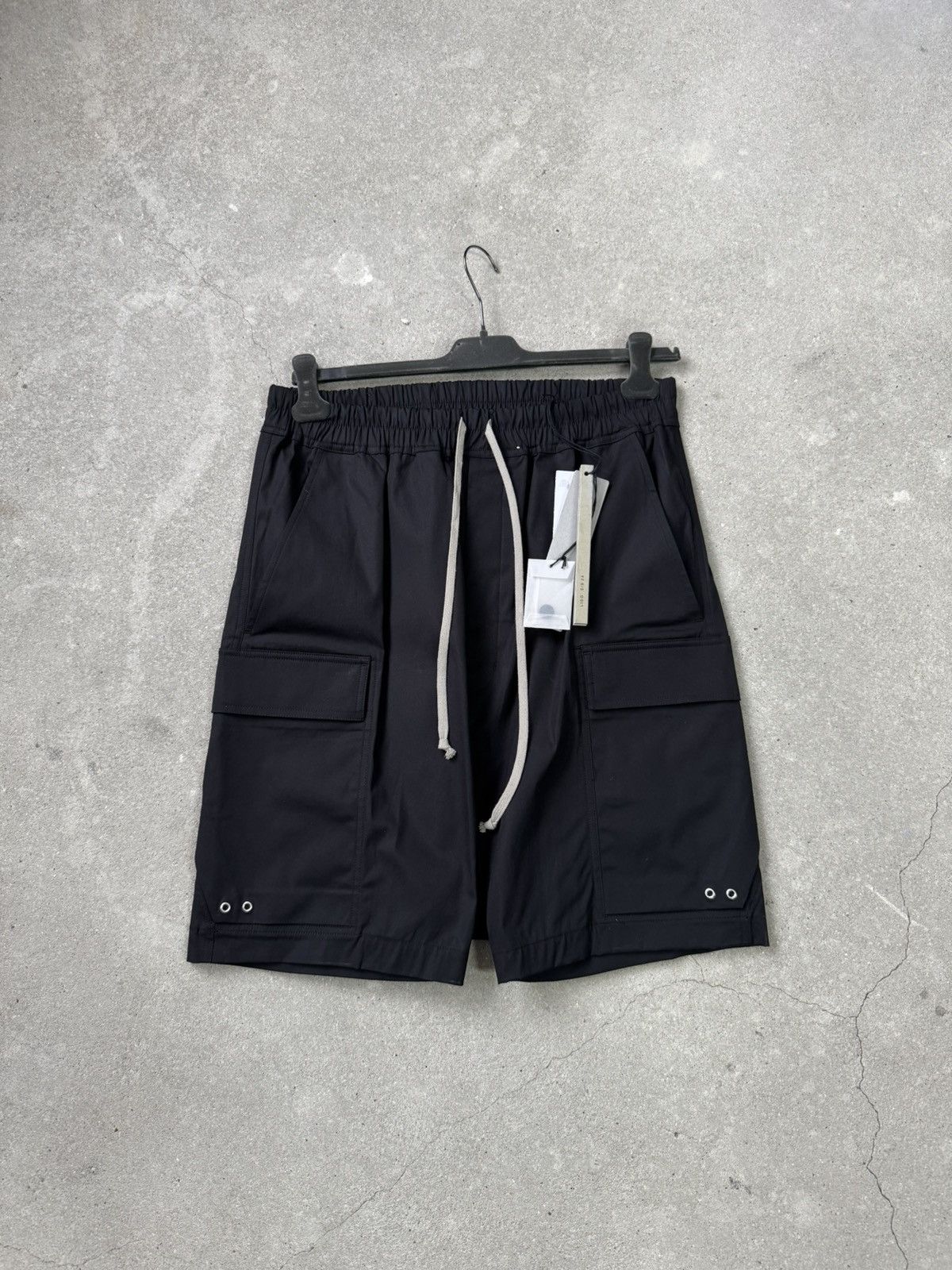 Rick Owens Rick Owens Black Shorts Cropped Size US 30 / EU 46 - 4 Thumbnail