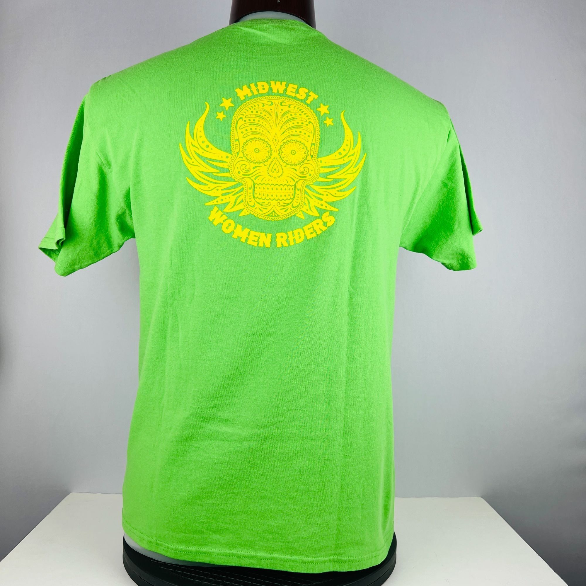 Jerzees Midwest Women Riders Get Your Groove On Woodstock IL Motorcy Size L / US 10 / IT 46 - 3 Thumbnail