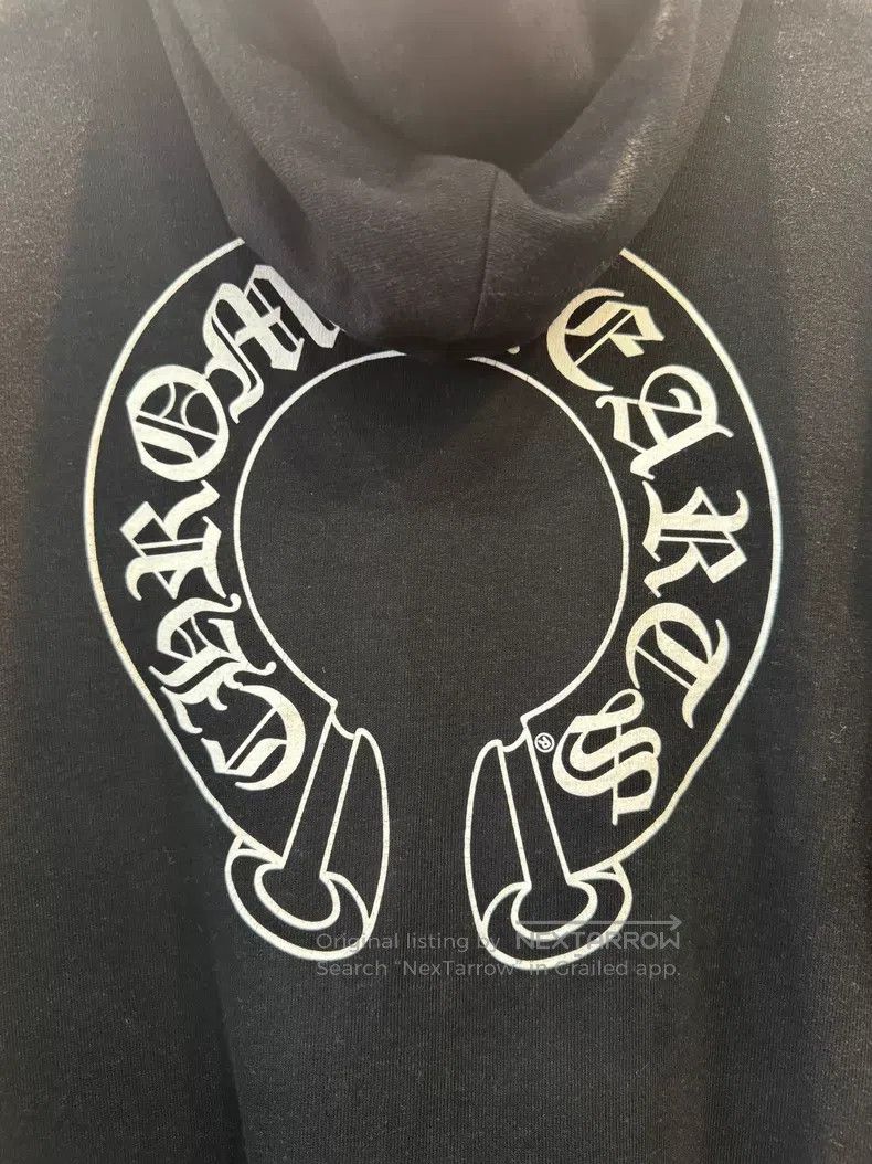 Chrome Hearts CHROME HEARTS Size M Black Scroll Crossed Arm Print Zip-up Size US M / EU 48-50 / 2 - 6 Thumbnail
