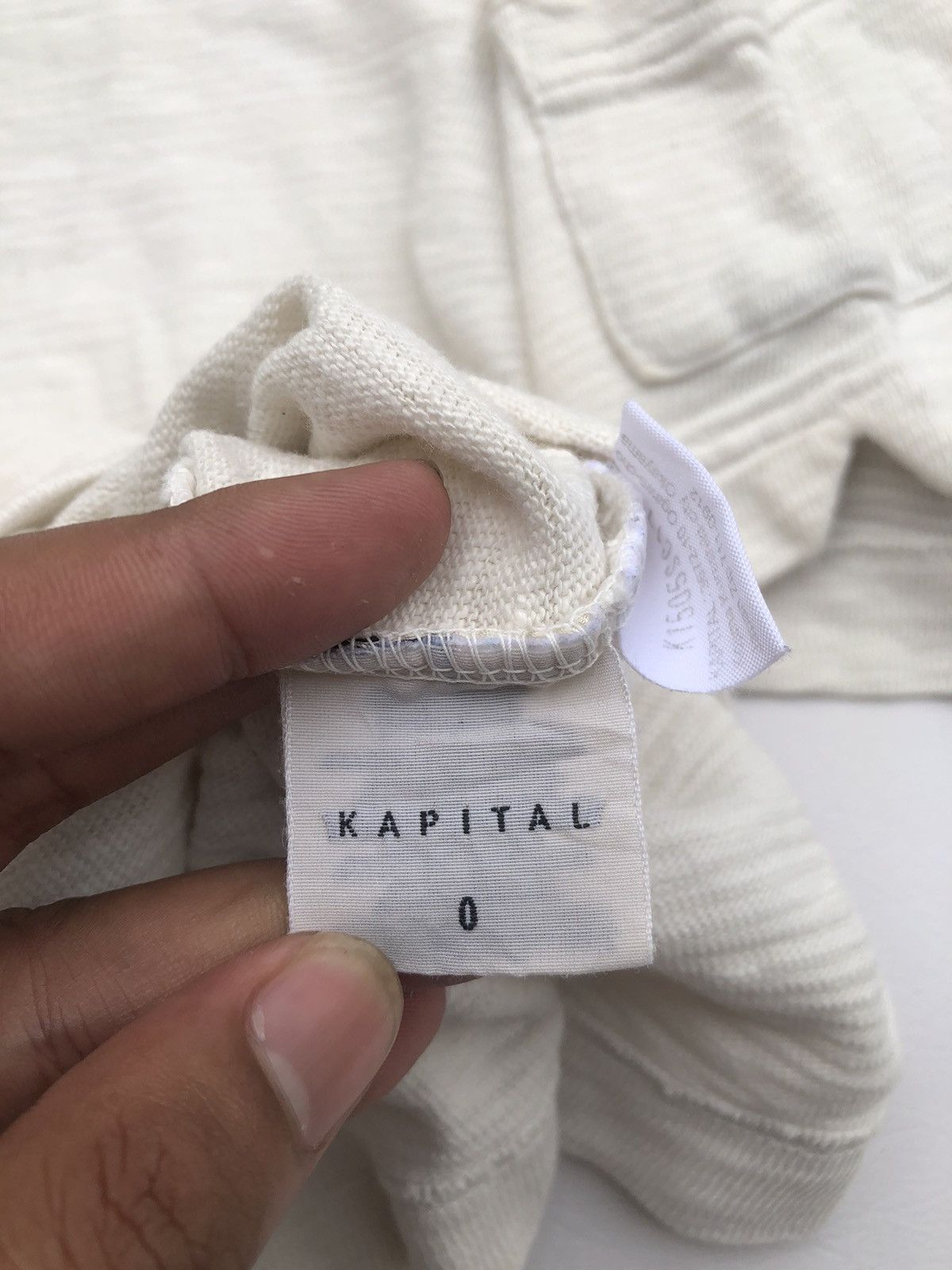 Kapital KAPITAL DOUBLE POCKET TSHIRT TEE Size US M / EU 48-50 / 2 - 8 Thumbnail