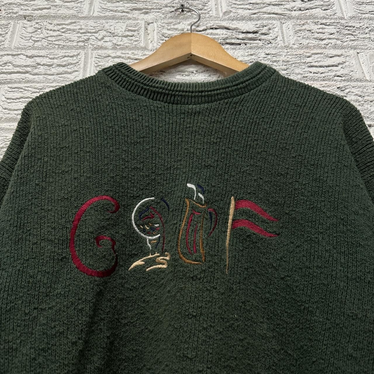 Vintage Vintage Scottish Isle Golf Cable Knit Sweater Medium Size US M / EU 48-50 / 2 - 2 Thumbnail
