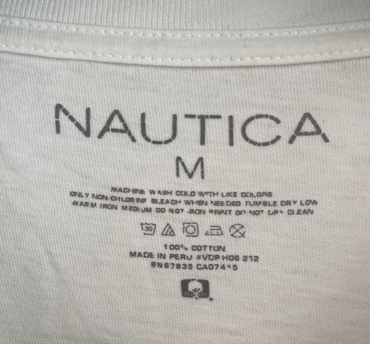 Nautica Nautica Maritime Graphic T-Shirt - Classic Nautical Design Size US M / EU 48-50 / 2 - 5 Thumbnail
