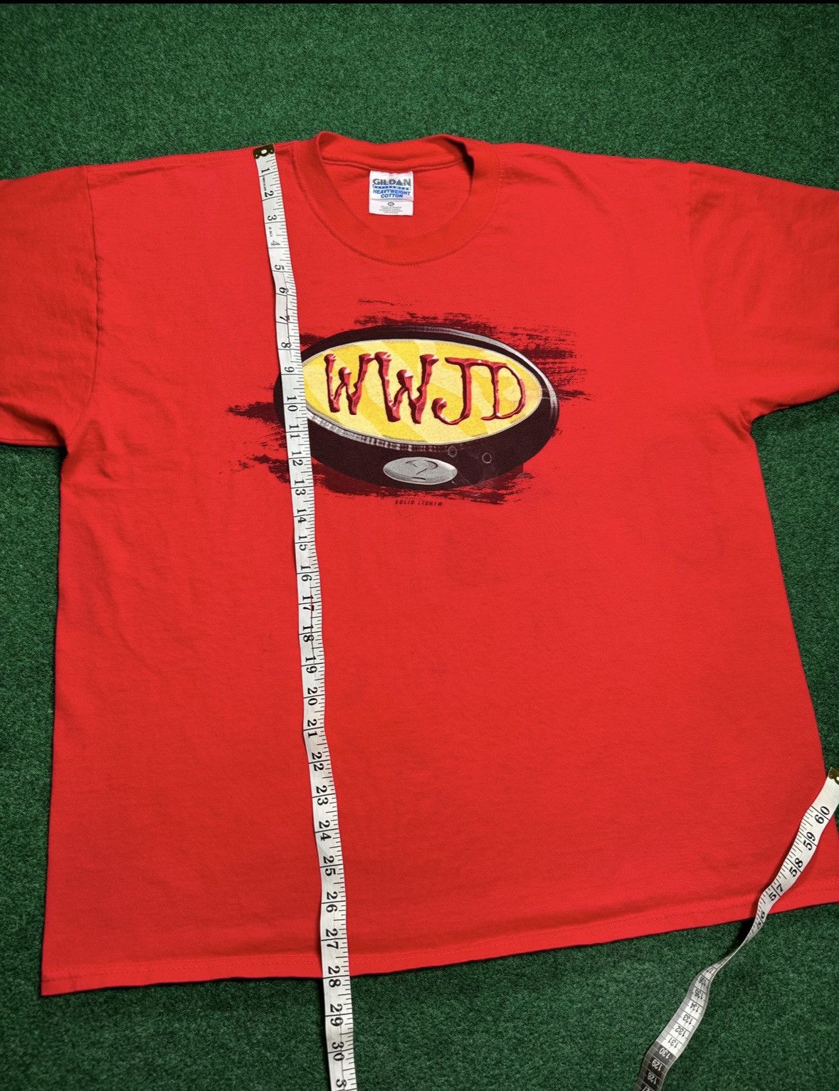 Gildan × Vintage 90s Jesus Tee What Would Jesus Do? Kanye Christian T Shirt Size US XL / EU 56 / 4 - 7 Thumbnail