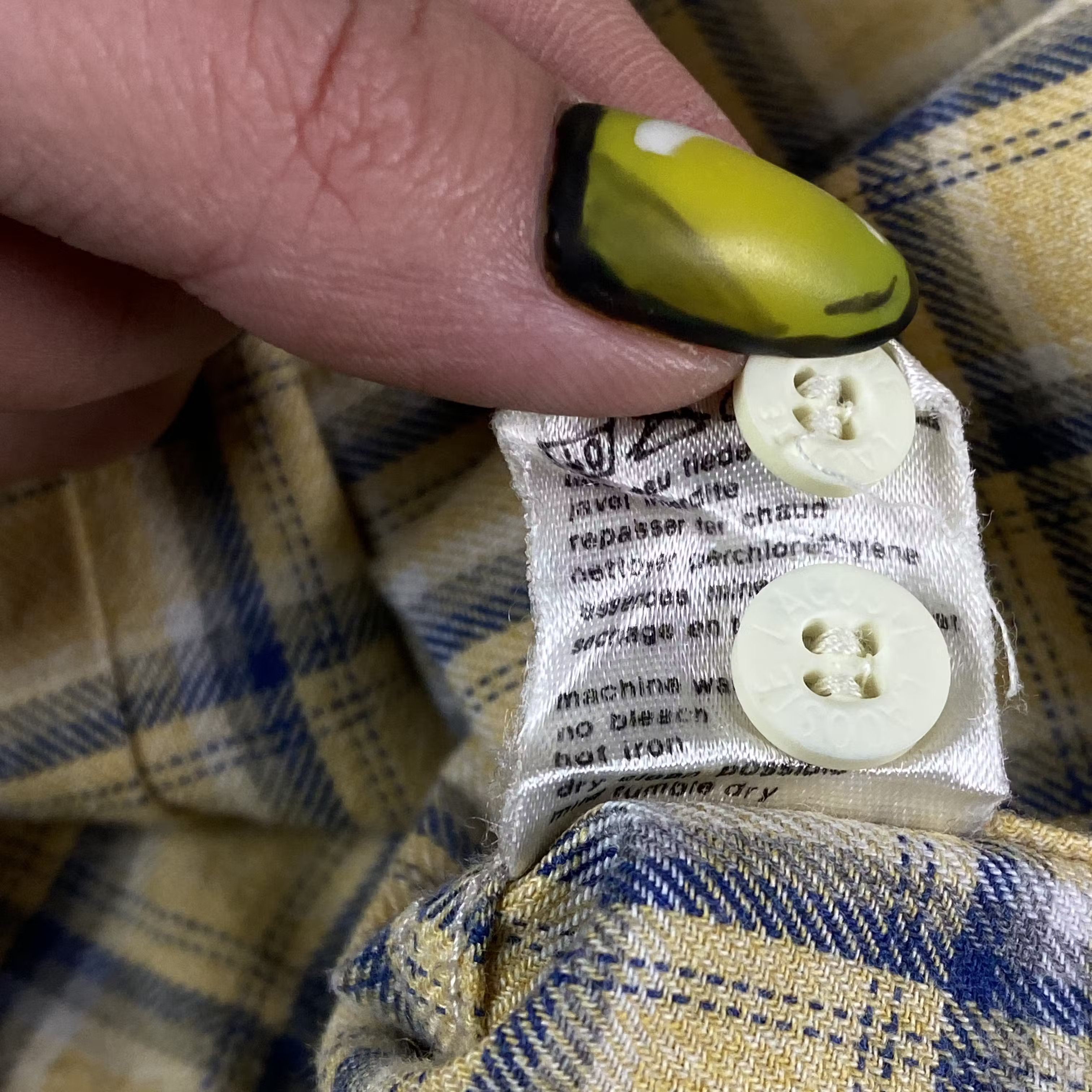 Lacoste × Vintage Mens Shirt Long Sleeve Lacoste Vintage Size 40 Size US L / EU 52-54 / 3 - 6 Thumbnail