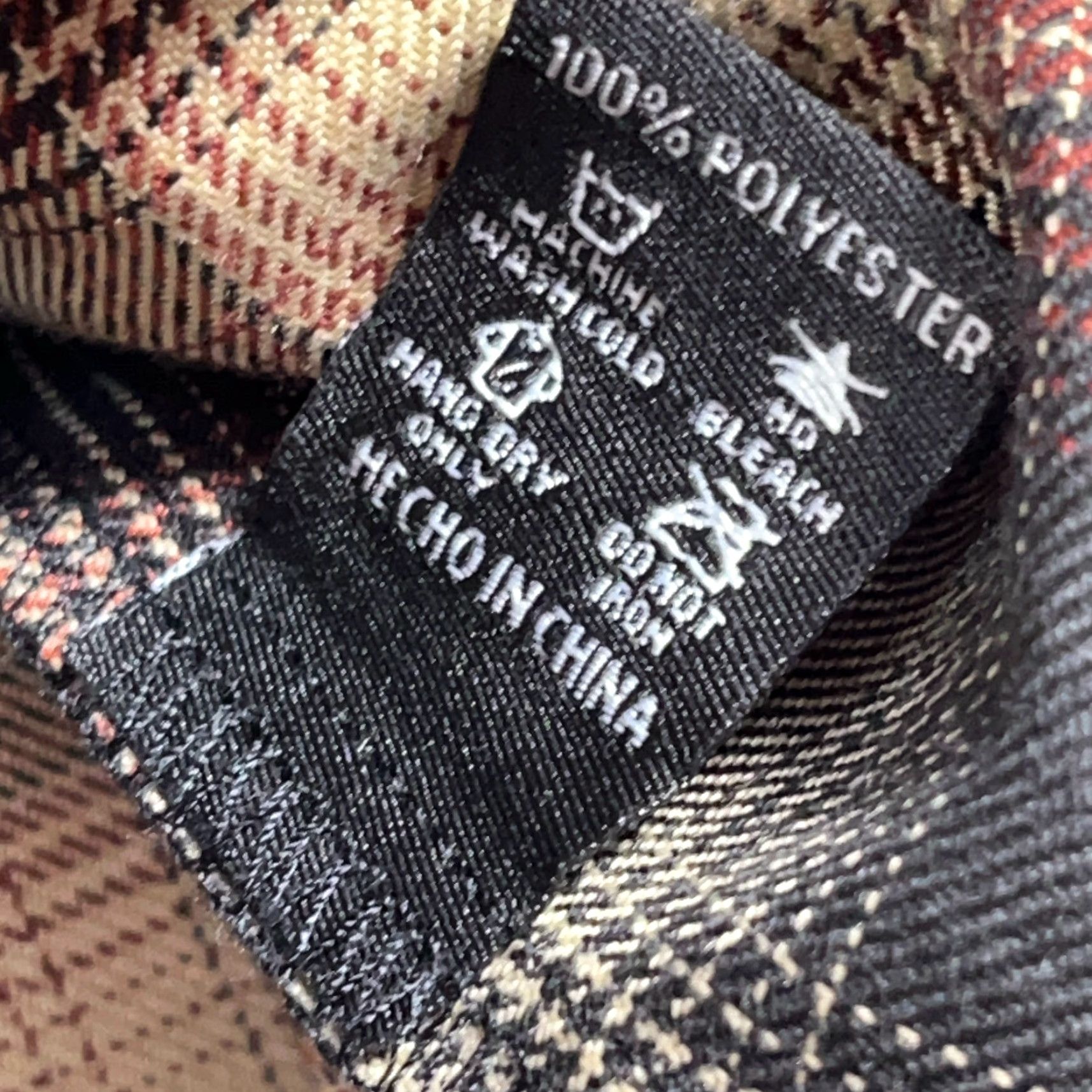 Vintage Dixxon Flannel Button-Up Men 2XT Brown Plaid Casual Shirt 2X Tall Mens Vintage: No Size US XXL / EU 58 / 5 - 7 Thumbnail