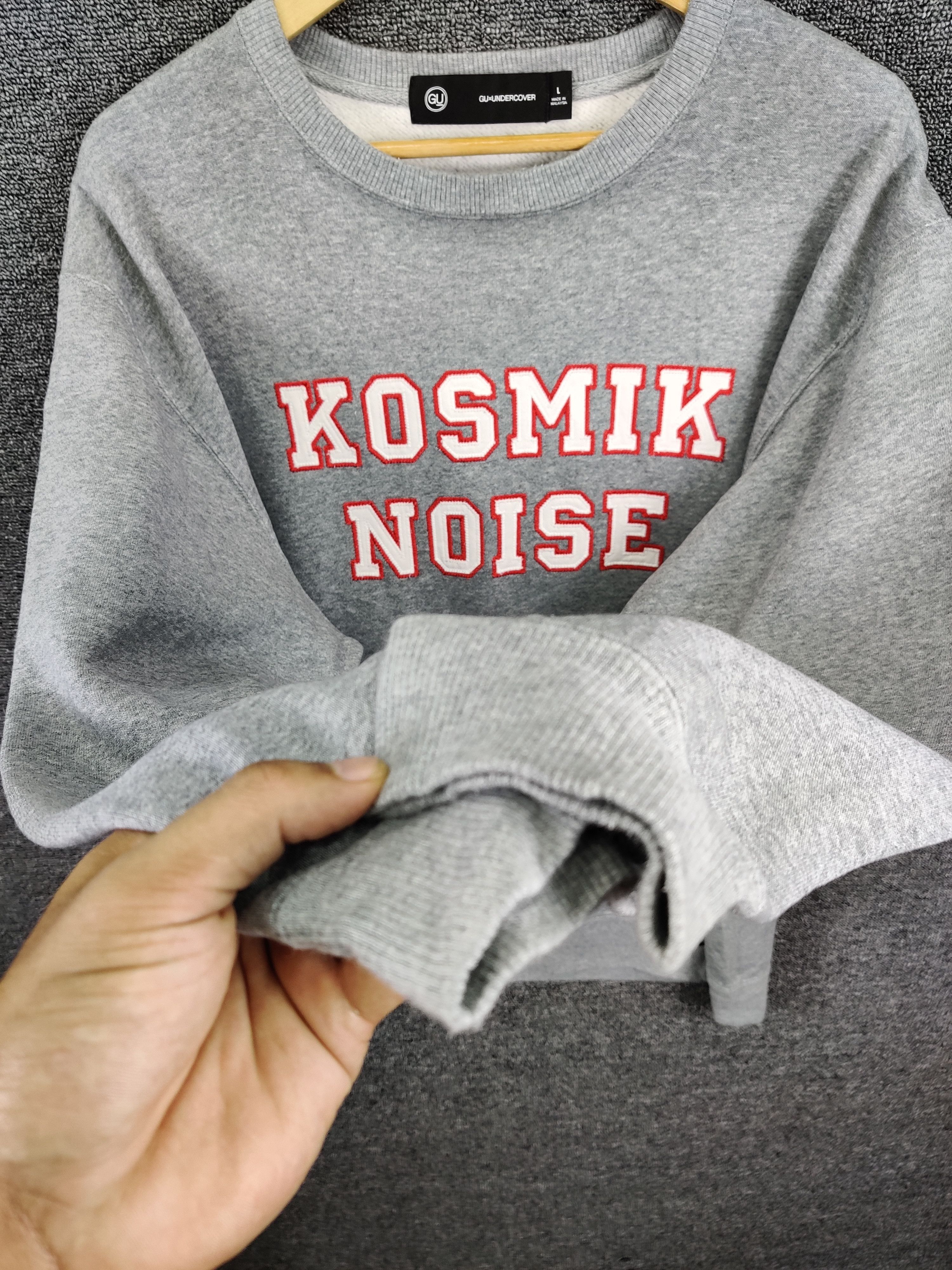 GU × Undercover Gu x Undercover Kosmik Noise Crewneck Sweatshirt Size US L / EU 52-54 / 3 - 8 Thumbnail
