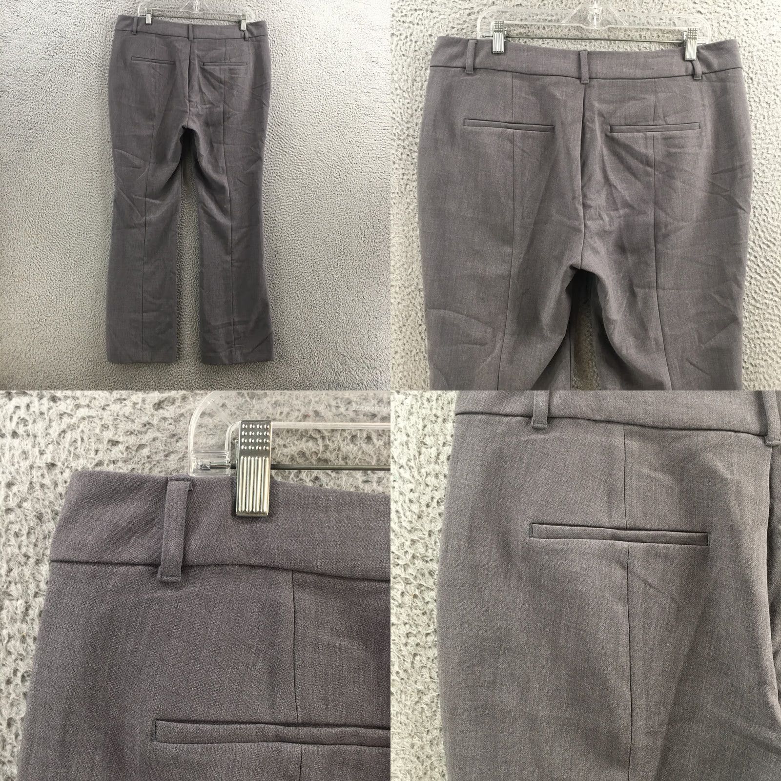 Old Navy Old Navy Harper Trouser Dress Pants Womens 14 Grey High Rise NEW Pants Womens Size 14 Gray Trouser Dress Pants Size 36" / US 14 / IT 50 - 9 Thumbnail