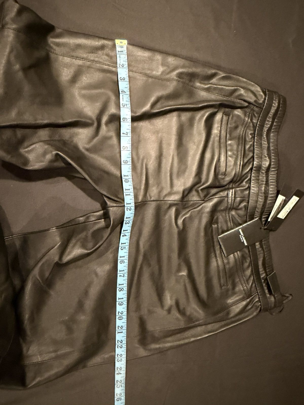 Saint Laurent Paris Saint Laurent mens leather joggers pants. 54/38. $4990 Size US 38 / EU 54 - 10 Thumbnail