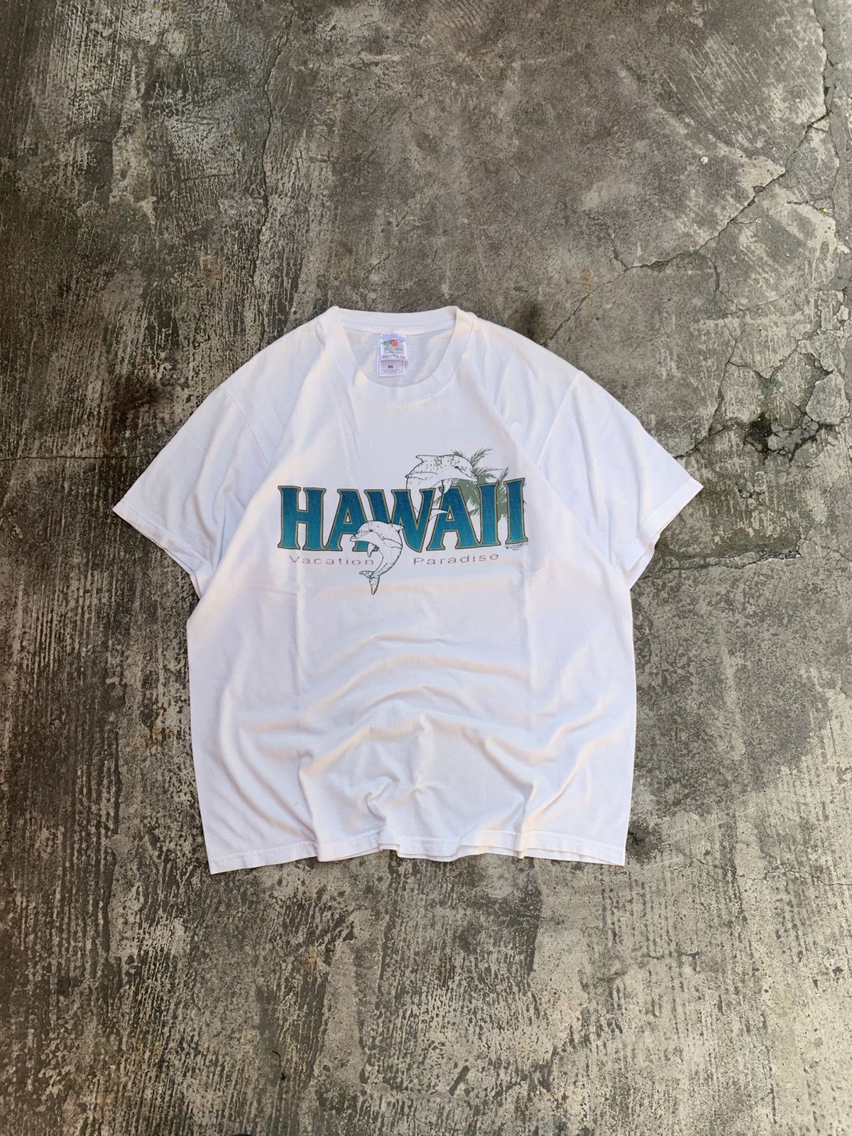 Fruit Of The Loom Vintage hawaii tshirt Size US L / EU 52-54 / 3 - 1 Thumbnail