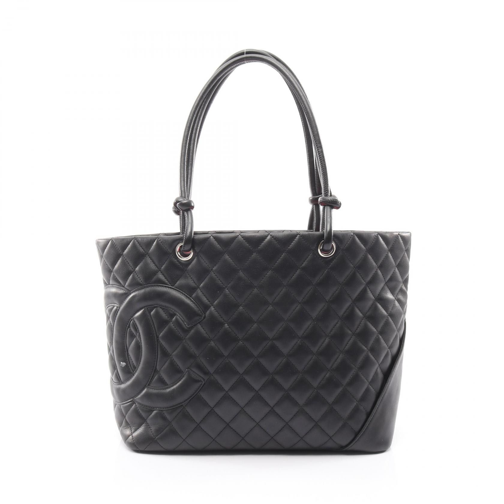Chanel Chanel Chanel Cambon Line Leather Tote Bag Leather Tote Bag DUTY FREE for USA Size ONE SIZE - 1 Thumbnail