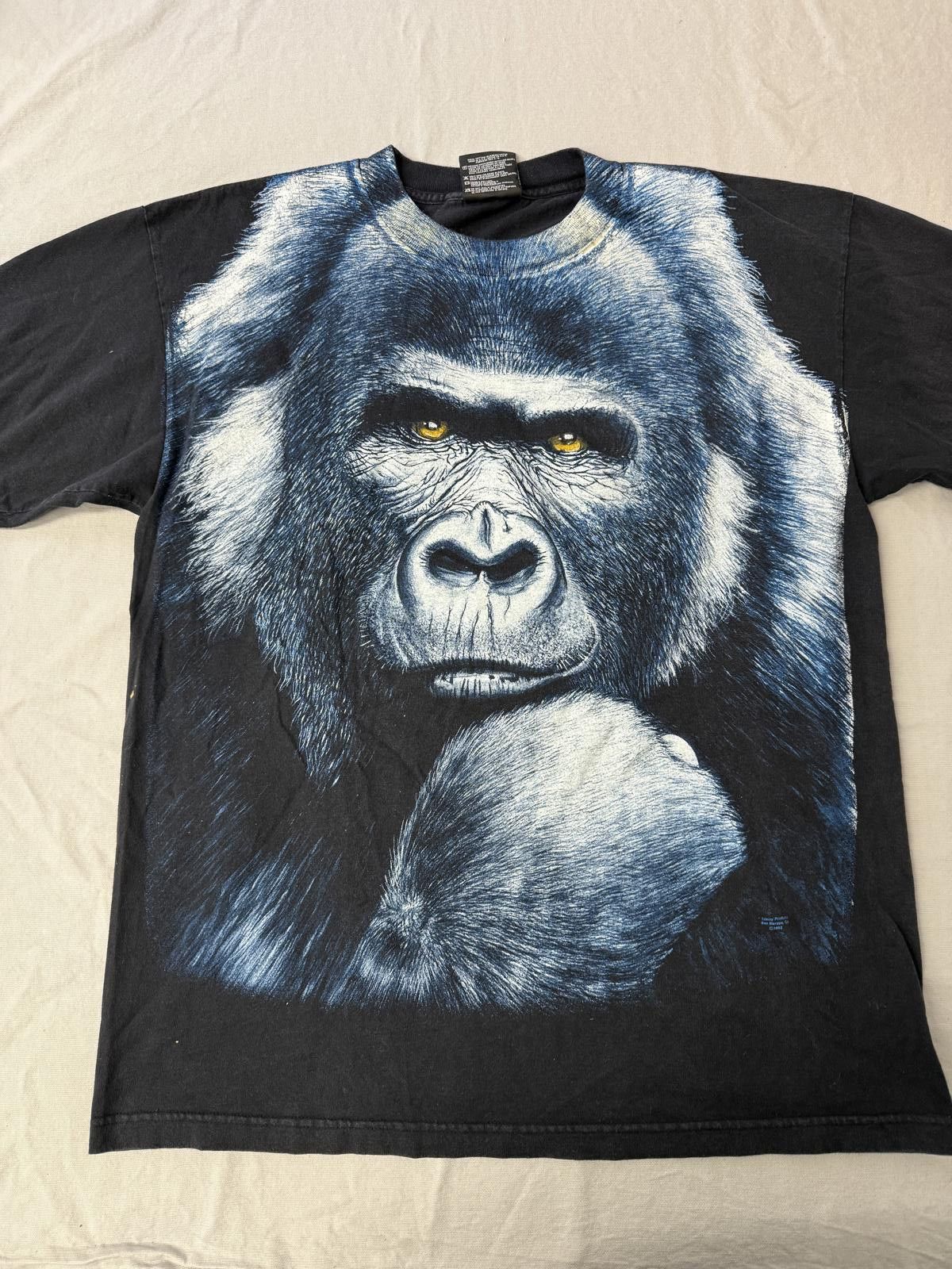Trinity The Label VTG Big Face Gorilla T-shirt Trinity Products Nature Tee XL Size US XL / EU 56 / 4 - 1 Thumbnail