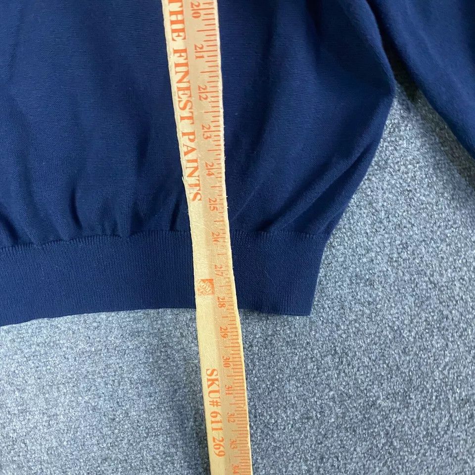 Jos. A. Bank Jos A Bank 1/4 Zip Pullover Men's Sweater Pima Cotton XL Size US XL / EU 56 / 4 - 6 Thumbnail