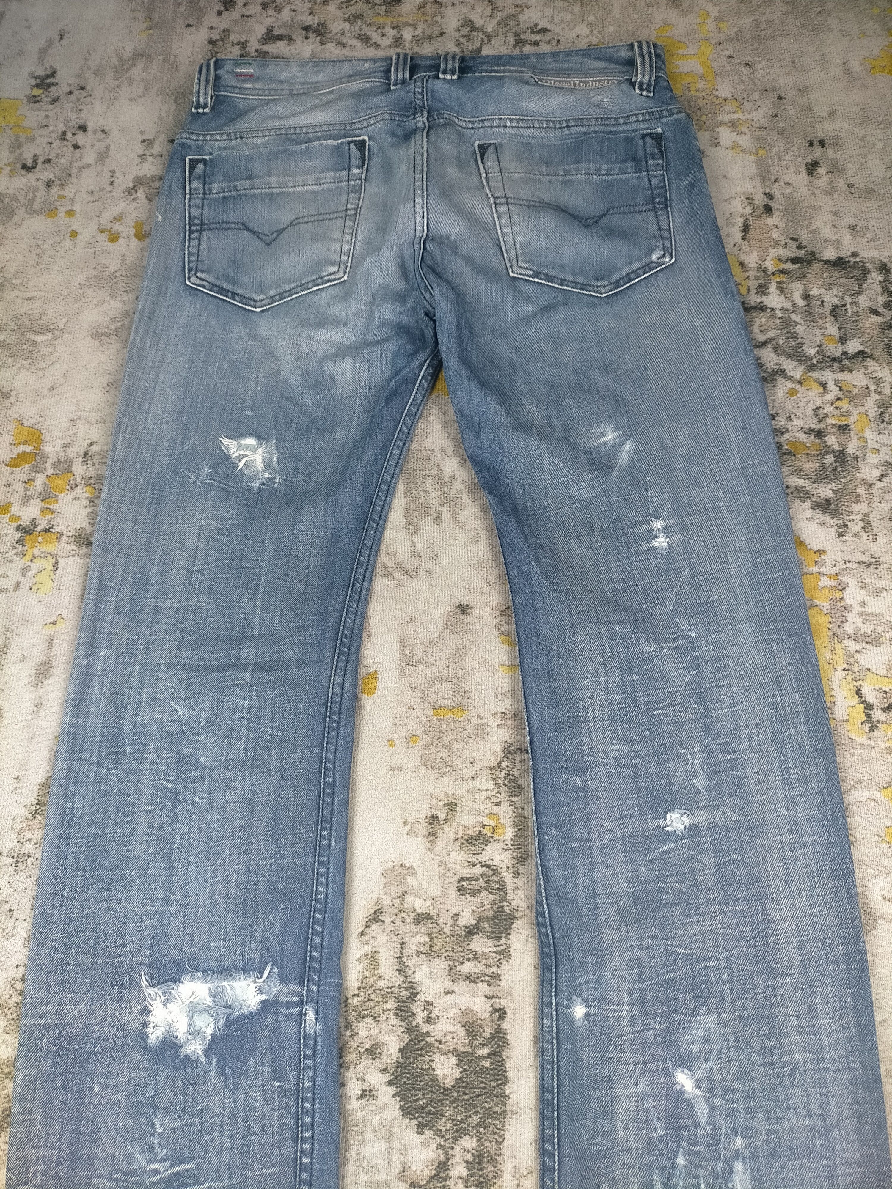 Tornado Mart Diesel Safado Distressed Mudwash Thrashed Jeans Size US 32 / EU 48 - 5 Thumbnail