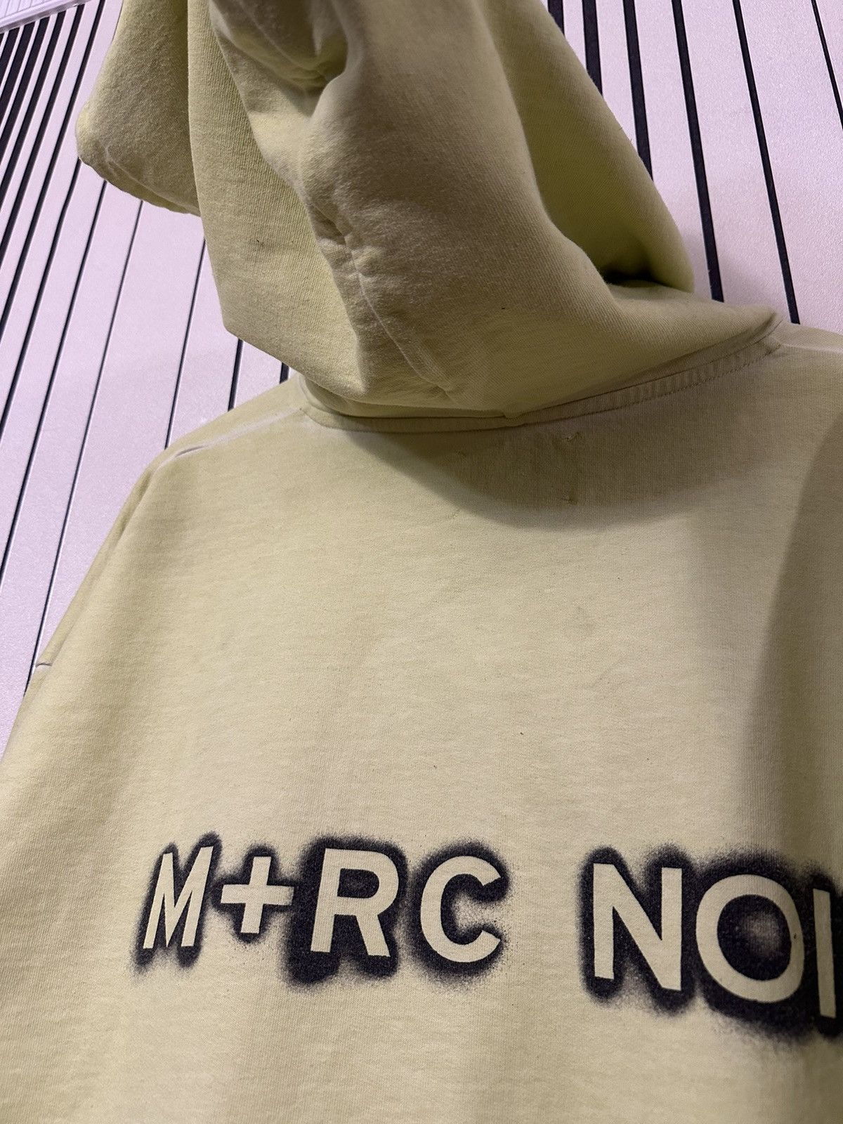 M+Rc Noir M+RC Noir Light Green Oversized Hoodie Sweatshirt Size US L / EU 52-54 / 3 - 11 Thumbnail