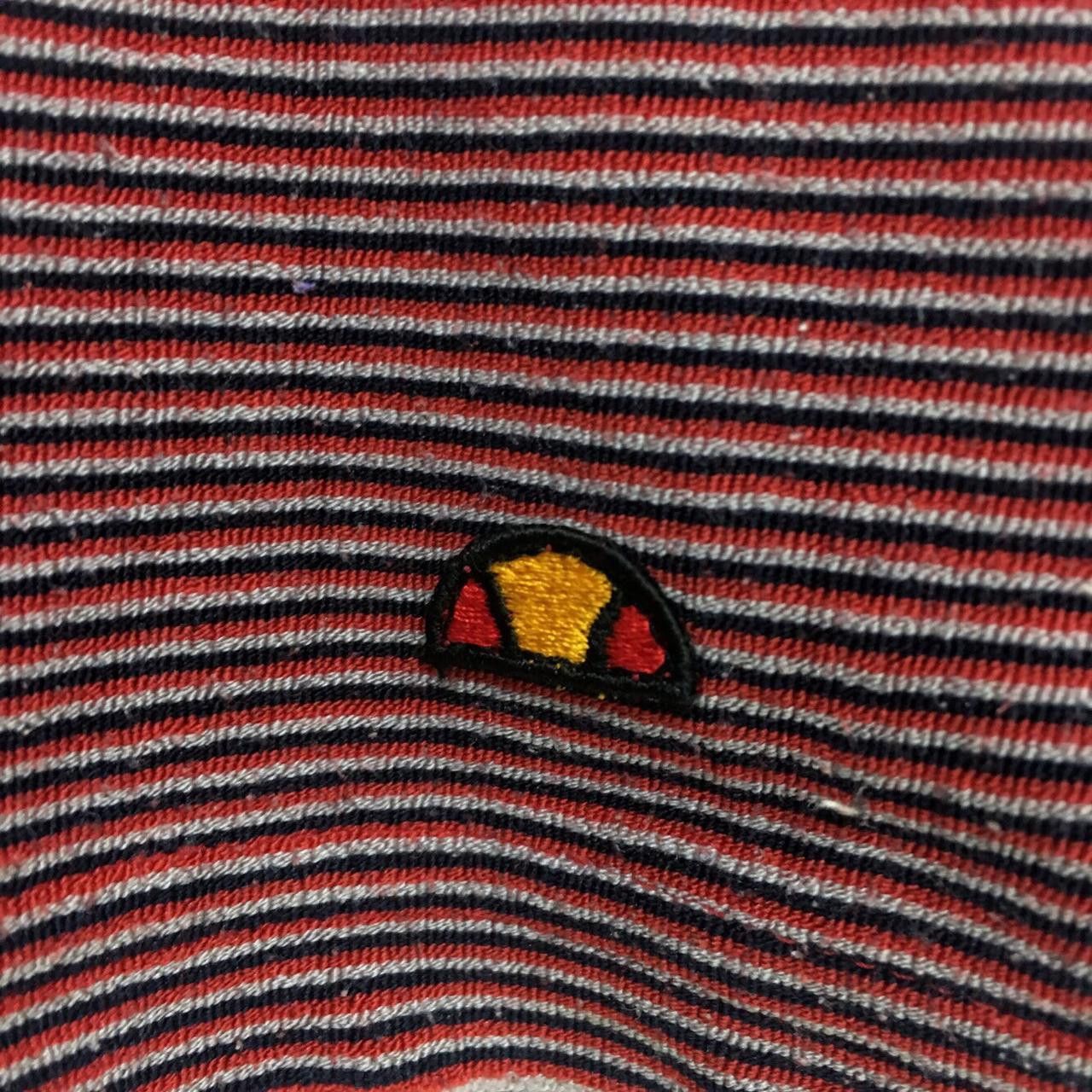 Ellesse Vintage ELLESSE Red Striped Half Zip Sweater Golf Tennis Size S / US 4 / IT 40 - 2 Thumbnail