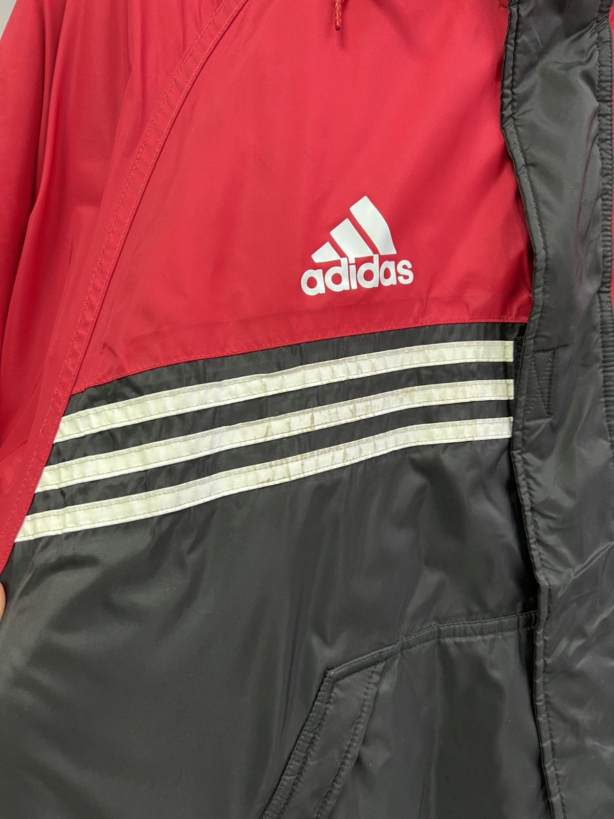 Adidas × Vintage Vintage Adidas Suisse Puffer down coat jacket Size US M / EU 48-50 / 2 - 6 Thumbnail