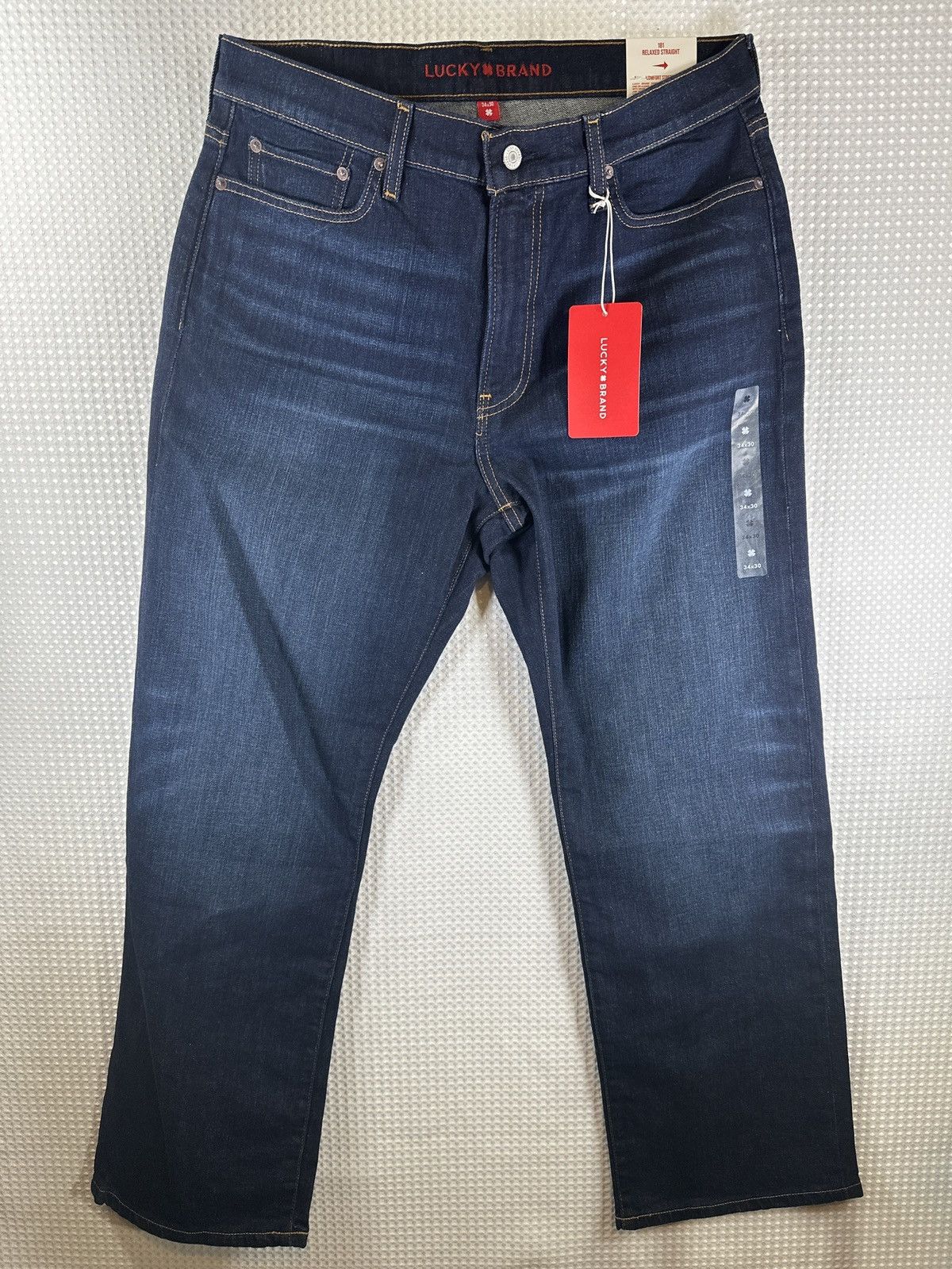 Lucky Brand Lucky Brand 181 Relaxed Straight Jean Size US 34 / EU 50 - 5 Thumbnail